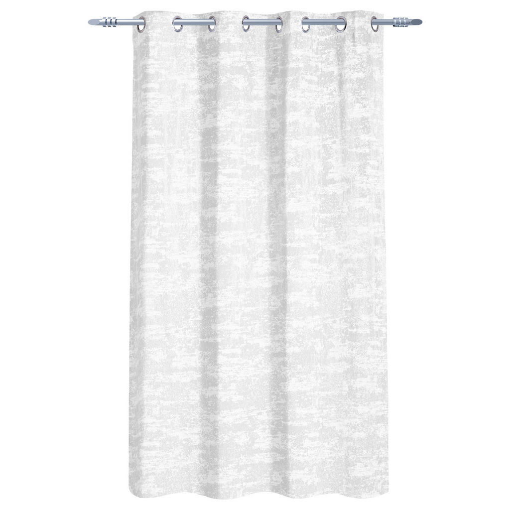 Thumbnail - Ösenvorhang Wolke weiß B/L: ca. 140x175 cm