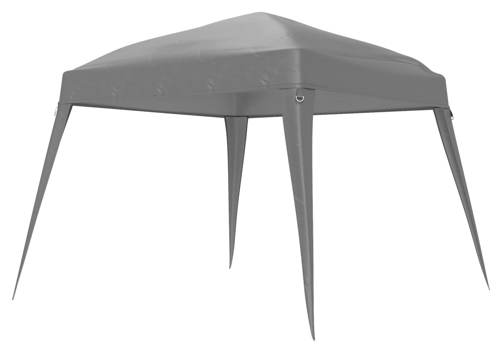 Outsunny Ersatzdach hellgrau Polyester B/H/L: ca. 300x1x300 cm