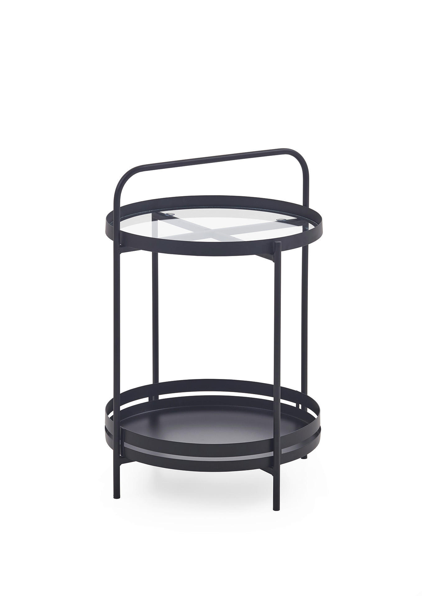 xonox.home Couchtisch schwarz B/H/T: ca. 44x62x44 cm