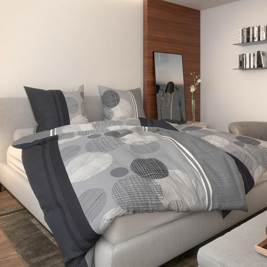 Thumbnail - Microfaser Bettwäsche Seersucker