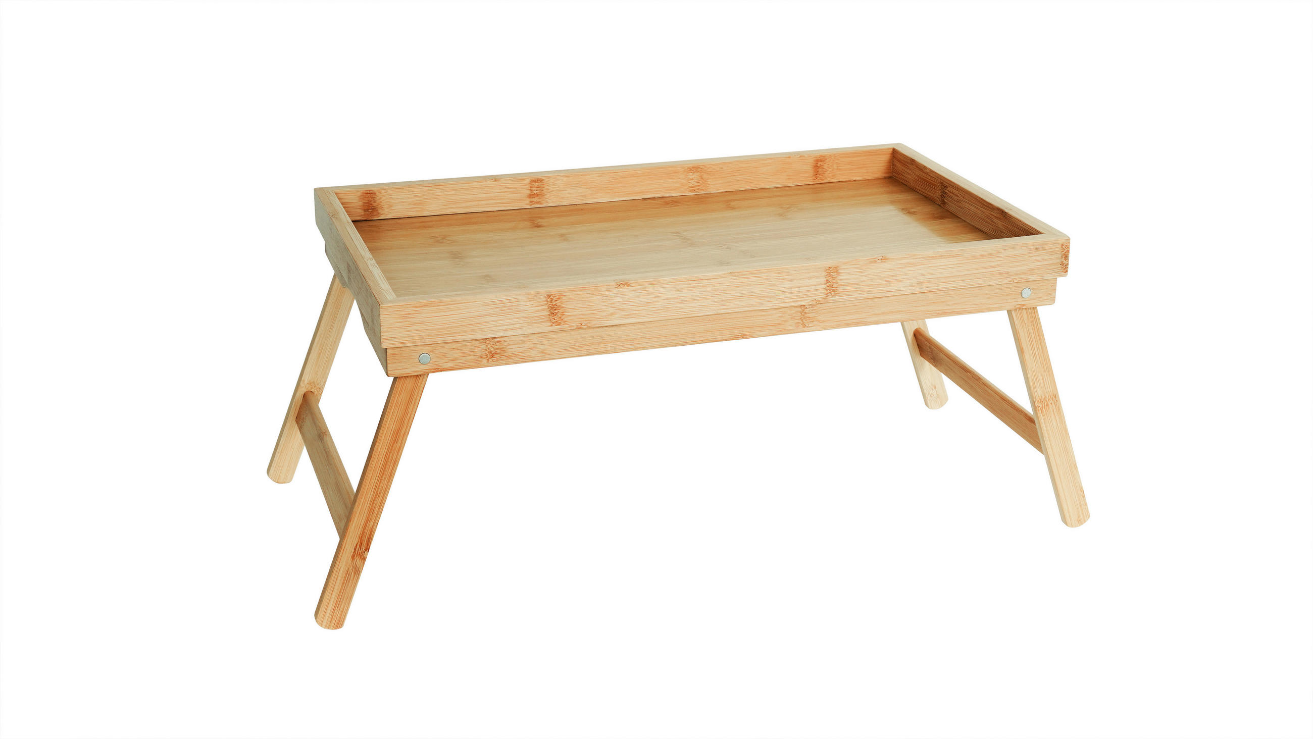 POCOline Haushaltshelfer natur Bambus B/H/L: ca. 24x30x50 cm