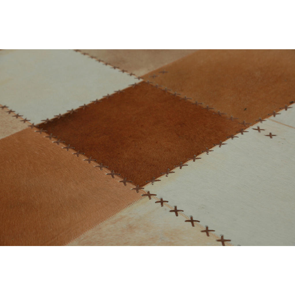 Thumbnail - Kayoom Kurzflorteppich Mystic 110 braun B/L: ca. 80x150 cm