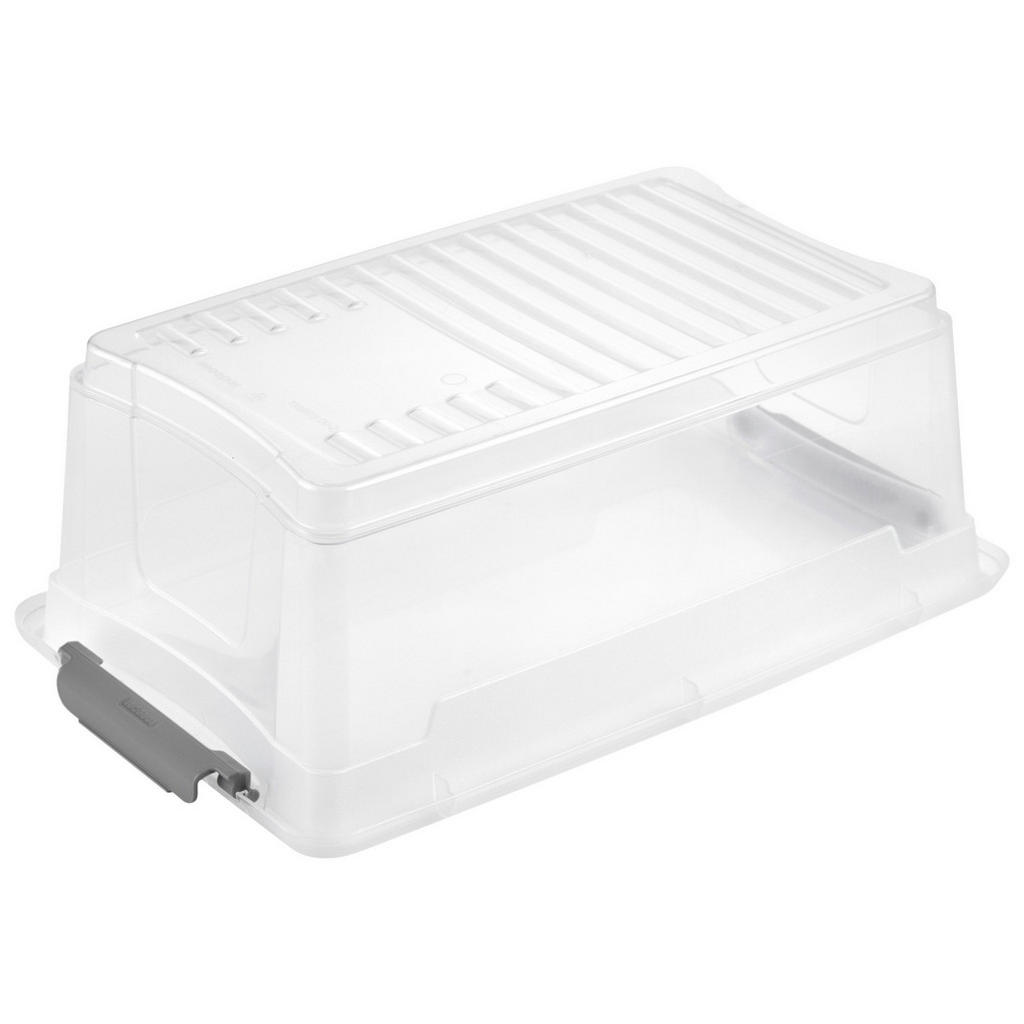 Thumbnail - Aufbewahrungsbox transparent B/H/L: ca. 18,5x10,5x28,5 cm