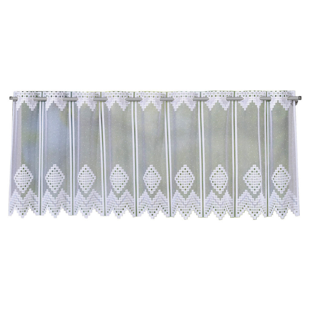 Thumbnail - POCOline Scheibengardine Liebitz weiß B/L: ca. 140x45 cm