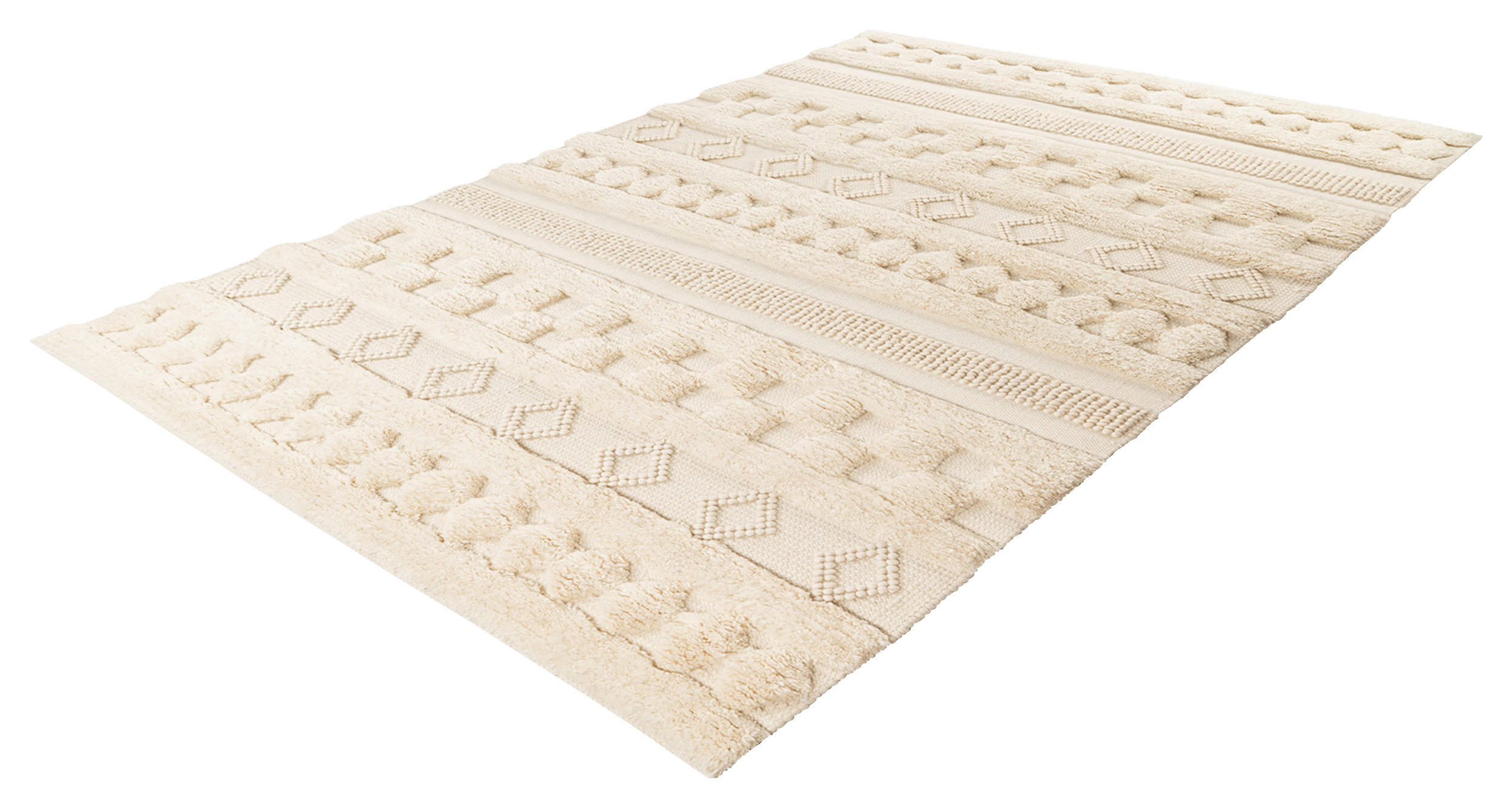 360Living Teppich Bohist natur B/L: ca. 80x150 cm