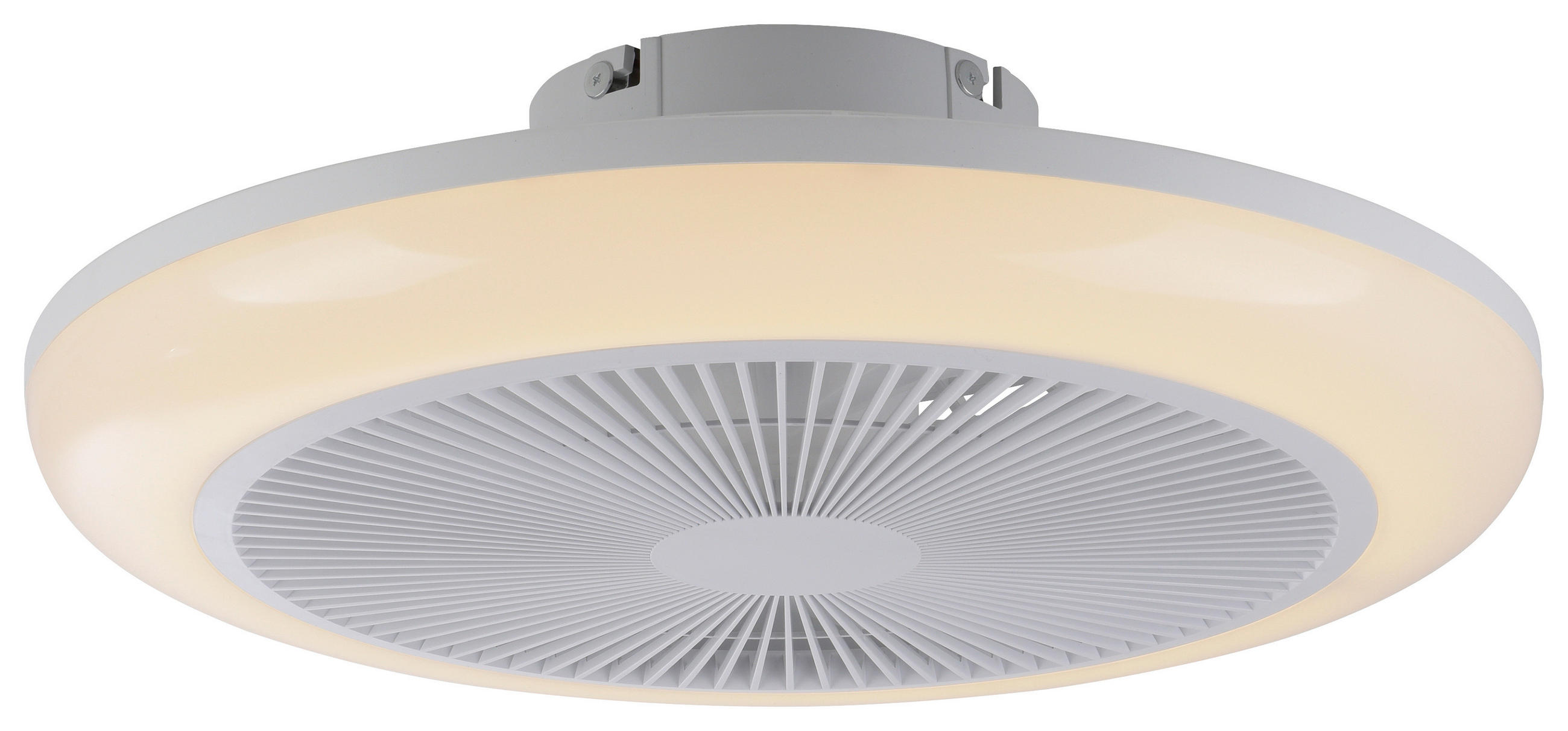 Just Light LED-Deckenventilator Brenda B/H/L: ca. 46x14x46 cm max. 22 W