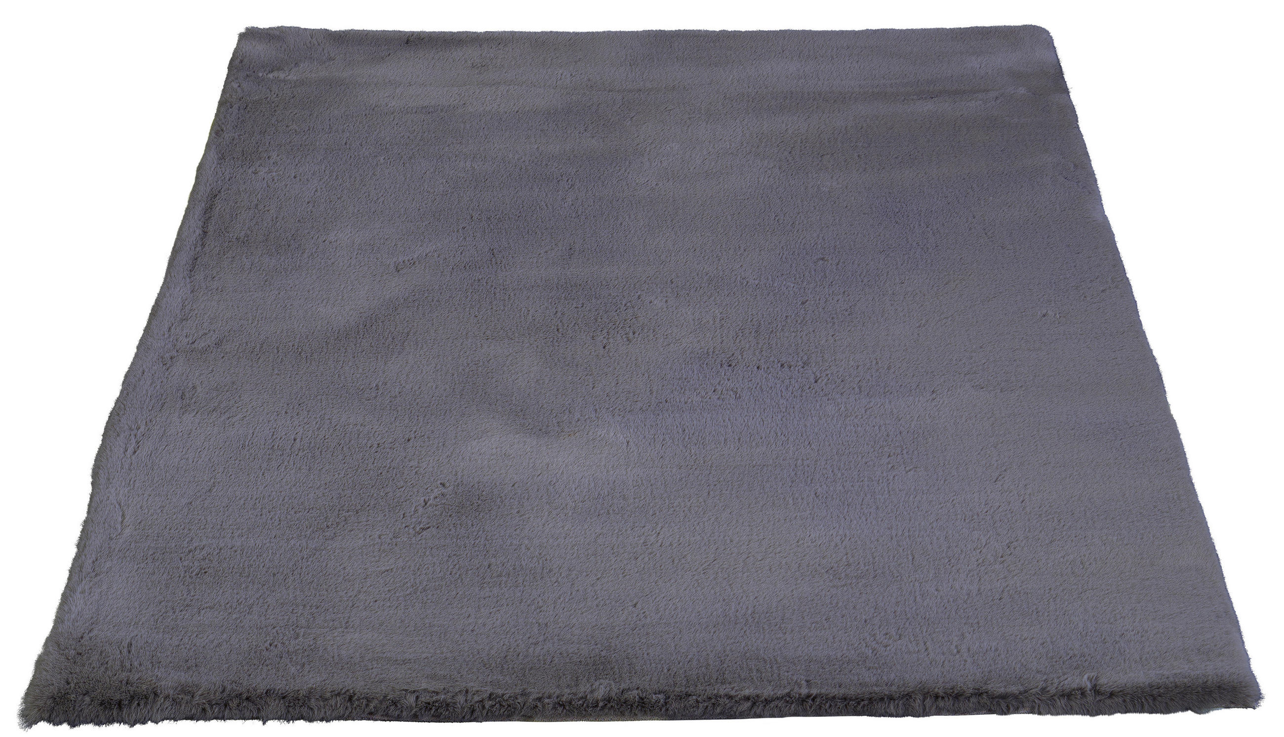 Thumbnail - Fellimitat Moyo grau B/L: ca. 120x160 cm