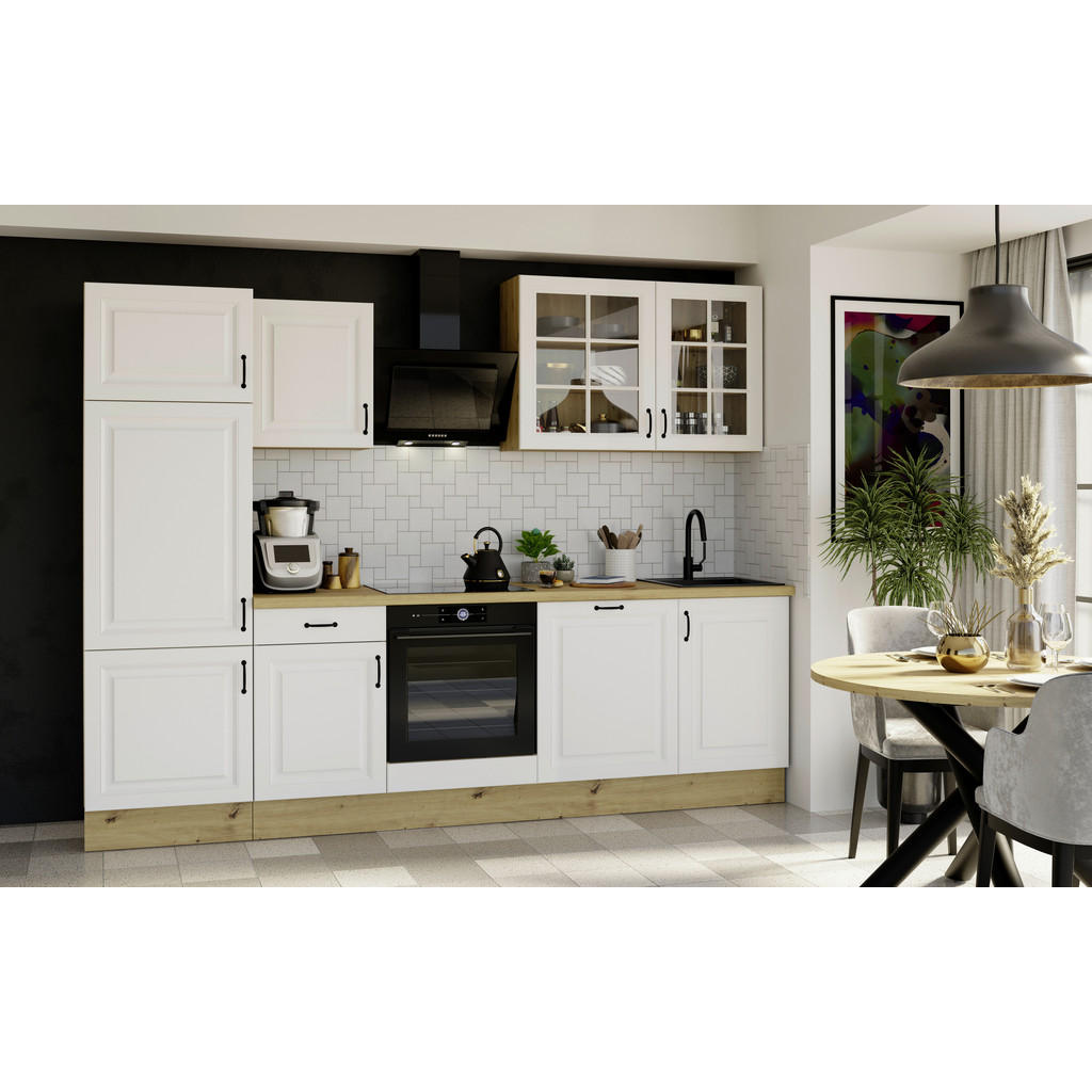 Thumbnail - Küchenblock Stina weiß B/H/T: ca. 280x219x60 cm