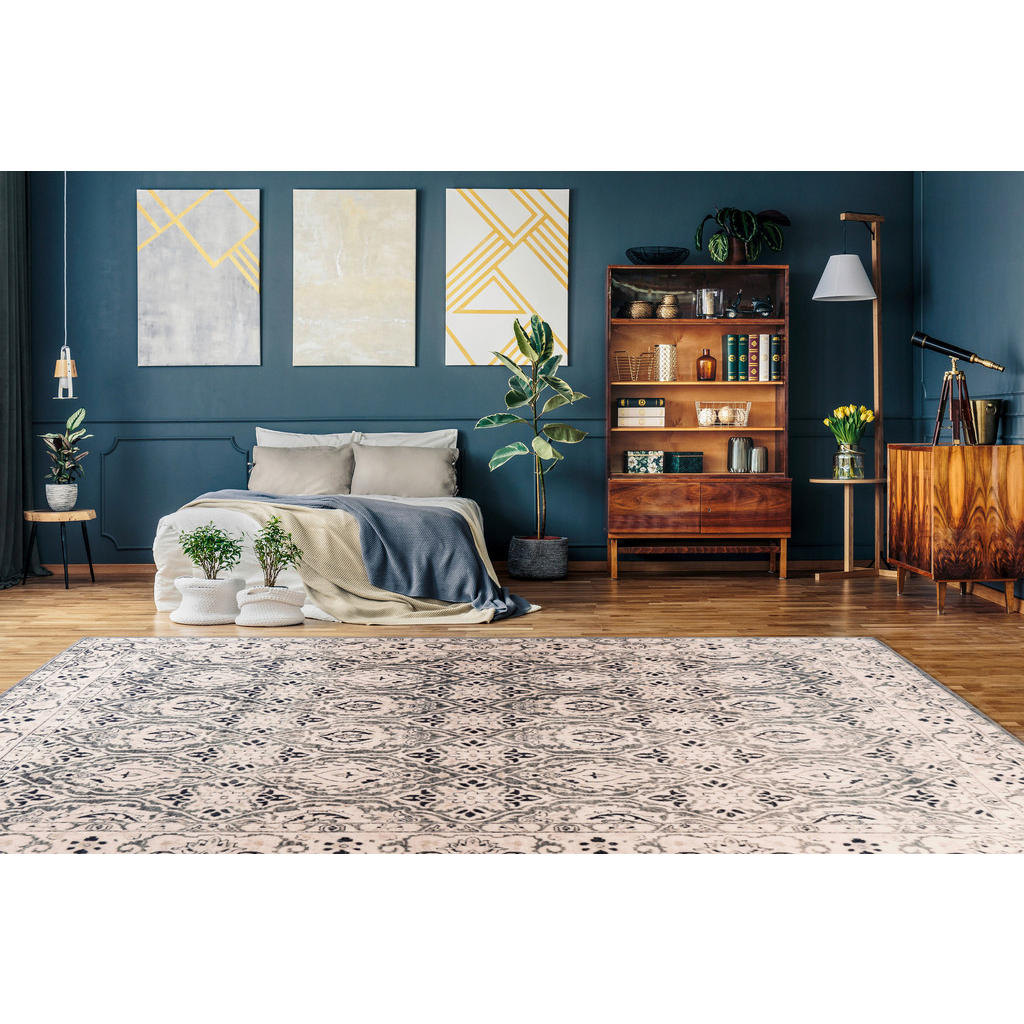 Thumbnail - 360Living Teppich Saphira beige B/L: ca. 120x170 cm