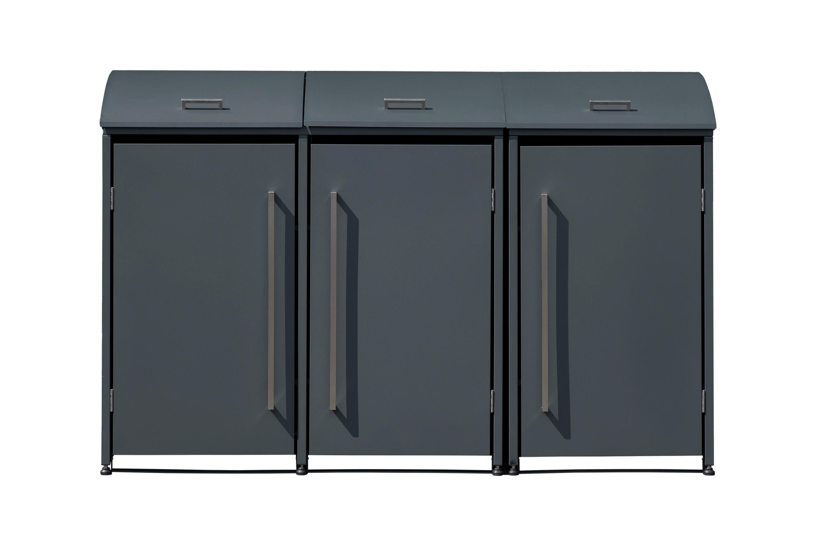 Westmann Mülltonnenbox Moderna anthrazit B/H/L: ca. 211x135x83 cm