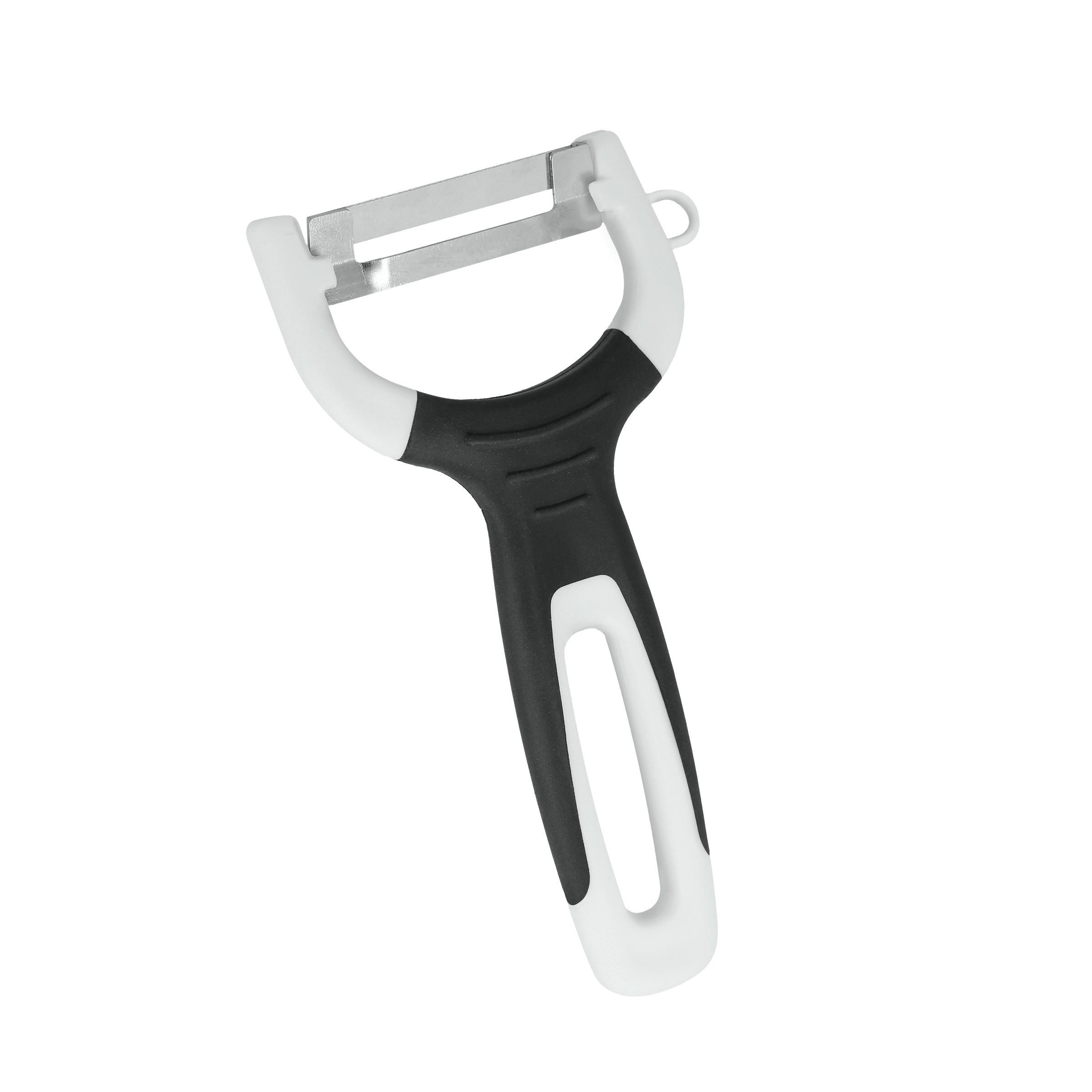 Metaltex Sparschäler silber Edelstahl B/H/L: ca. 1,5x22,7x7,4 cm