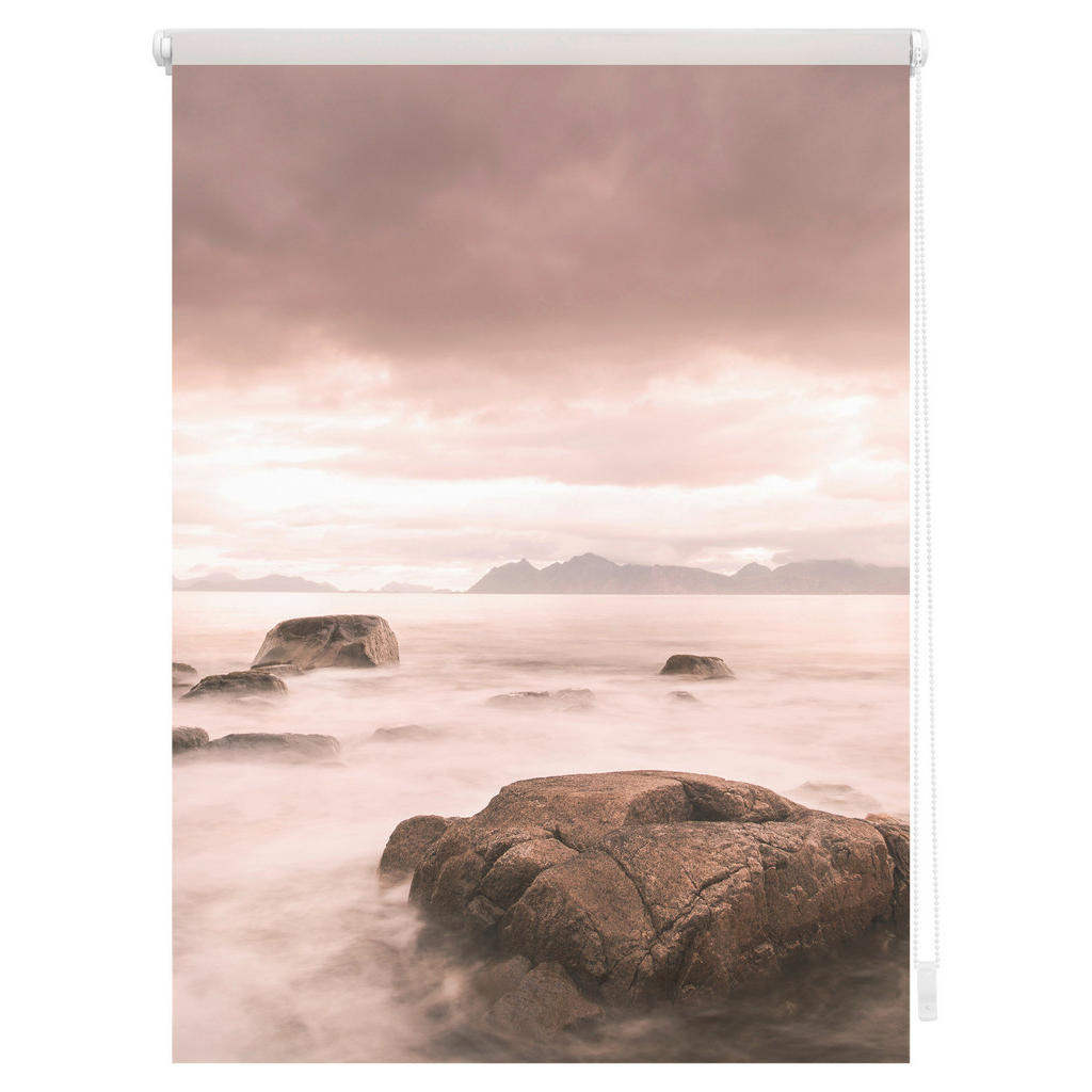 Thumbnail - LICHTBLICK Rollo Stone grau B/L: ca. 80x150 cm