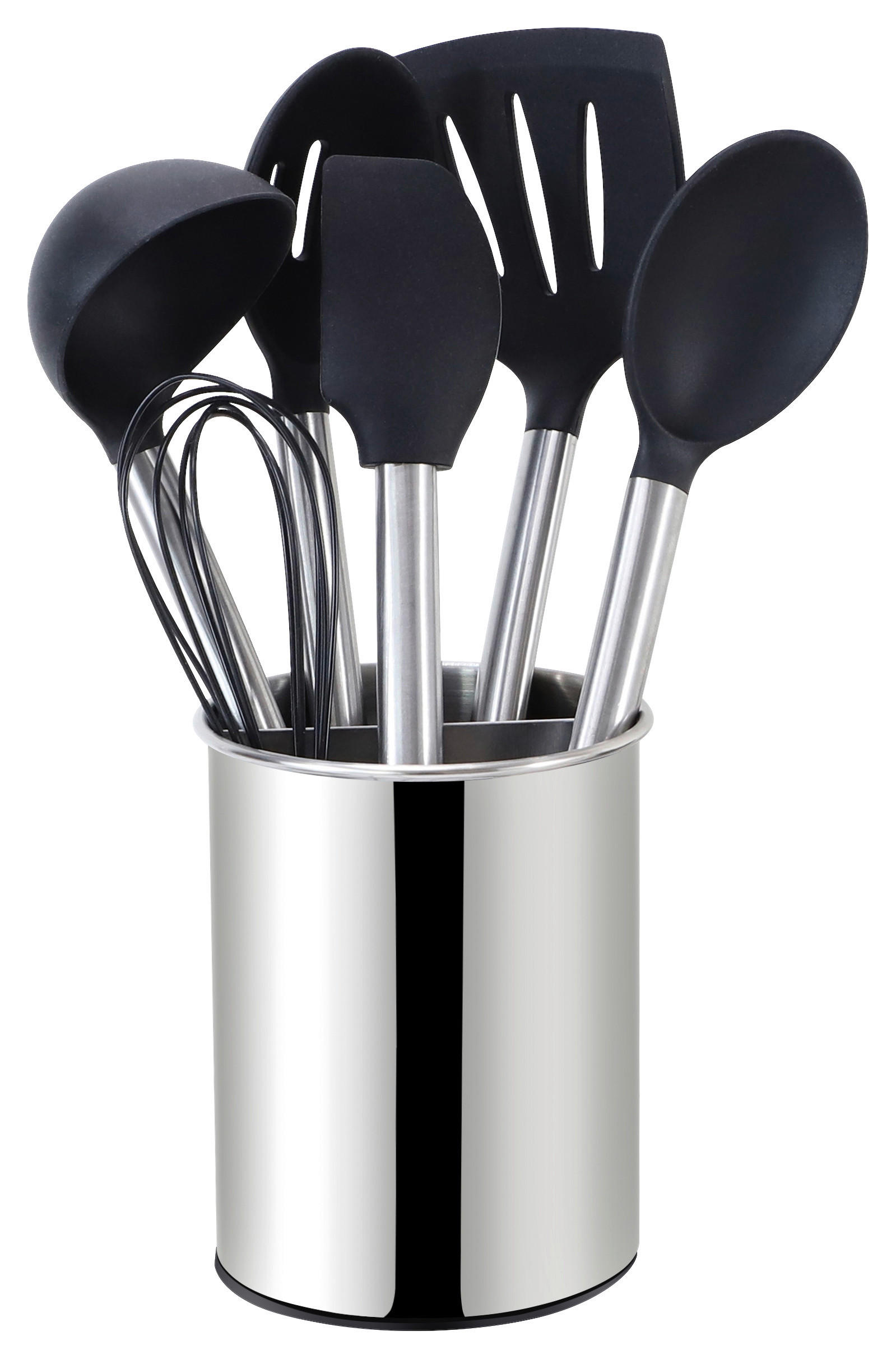 ECHTWERK Küchenhelfer schwarz Silikon B/H/L: ca. 13x35x13 cm