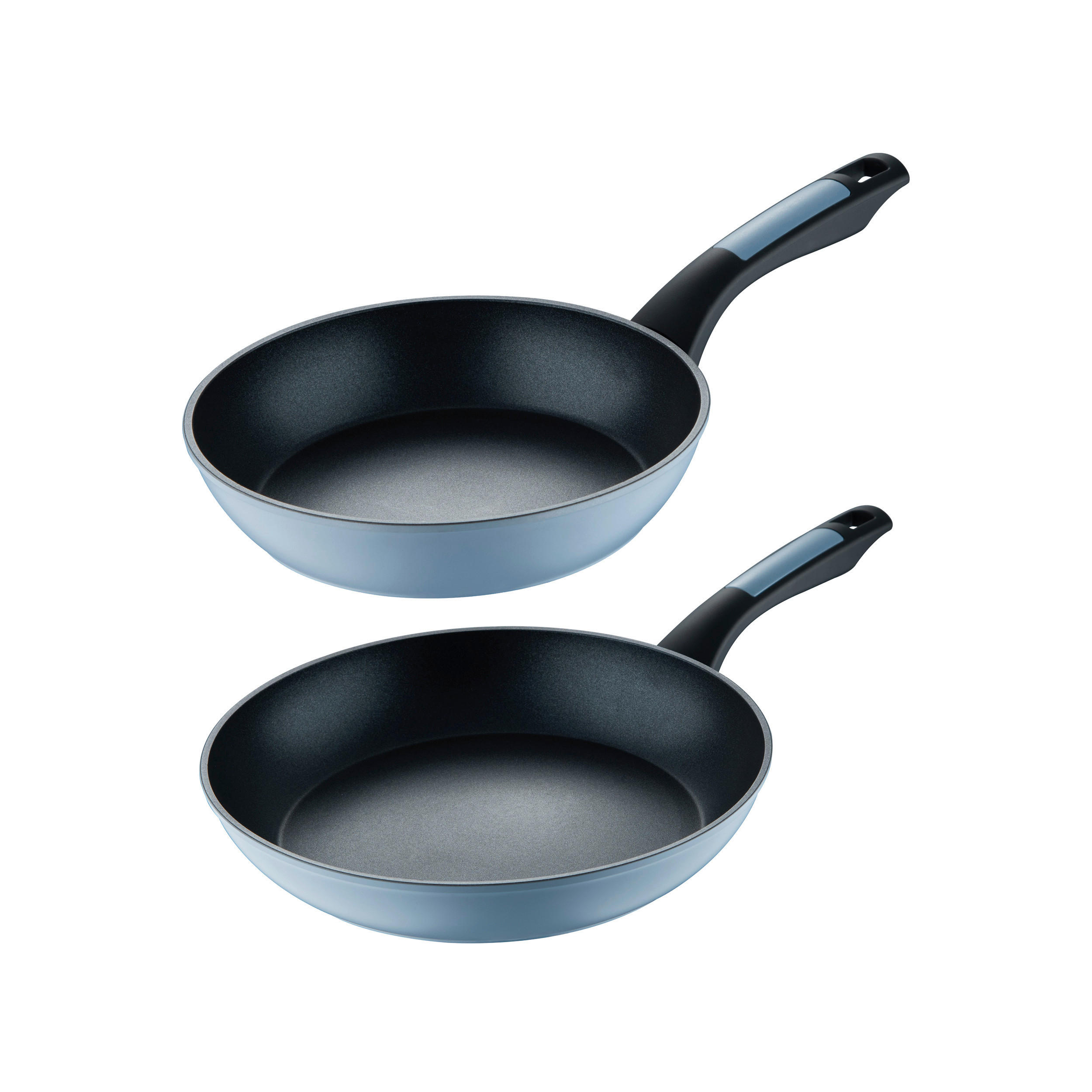 SAN IGNACIO Pfannenset NOIA schwarz Aluminium 2 tlg.
