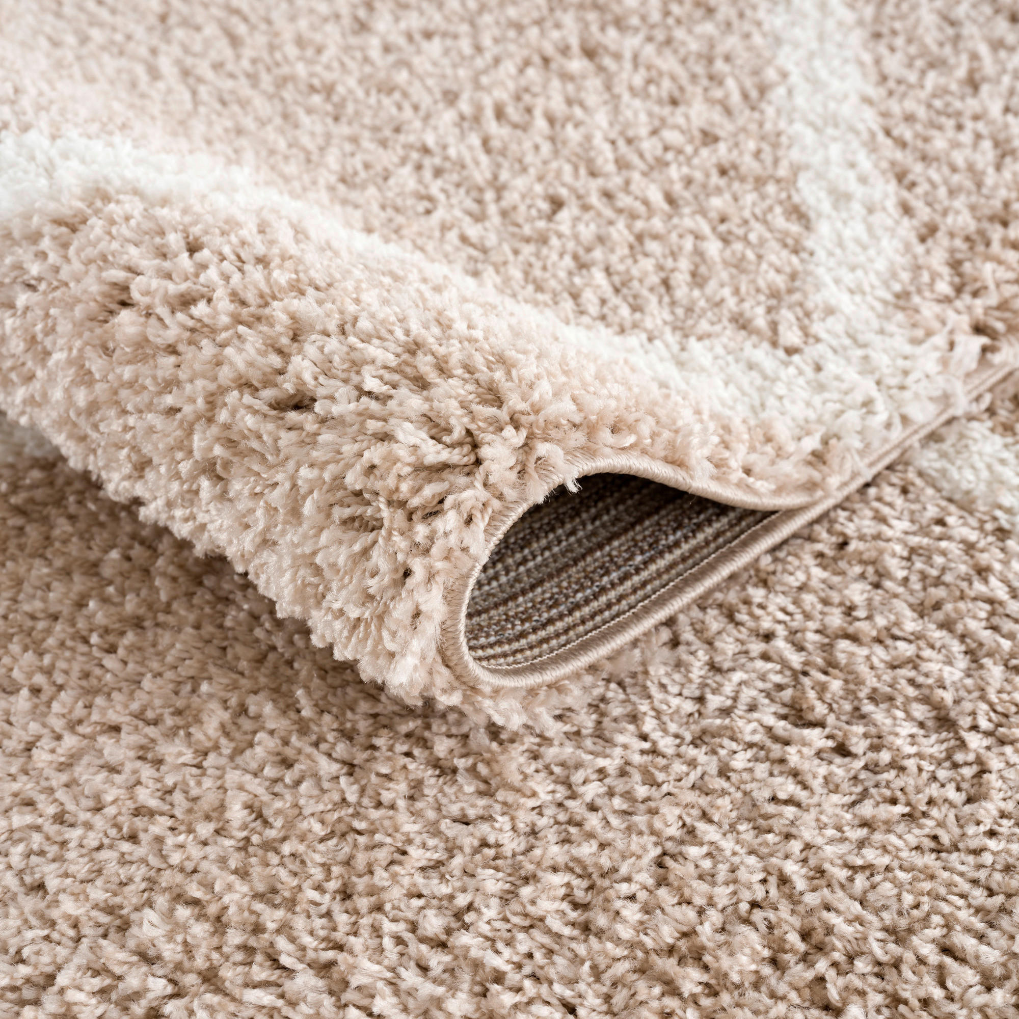 Thumbnail - Sanat Hochflorteppich MADRID beige B/L: ca. 160x230 cm