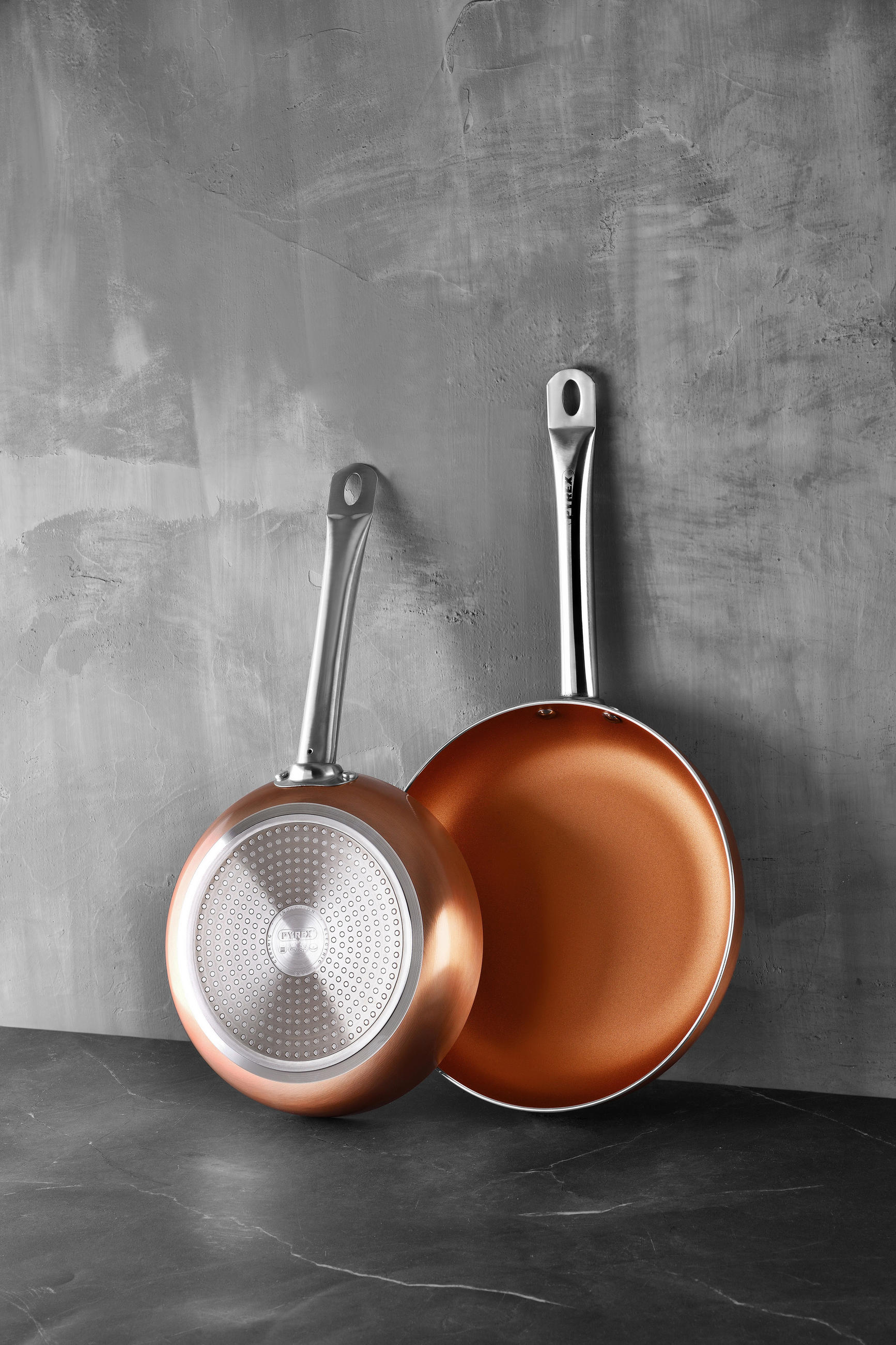 Thumbnail - PYREX Pfannenset COPPER SPECIAL Kupfer Aluminium 3 tlg.