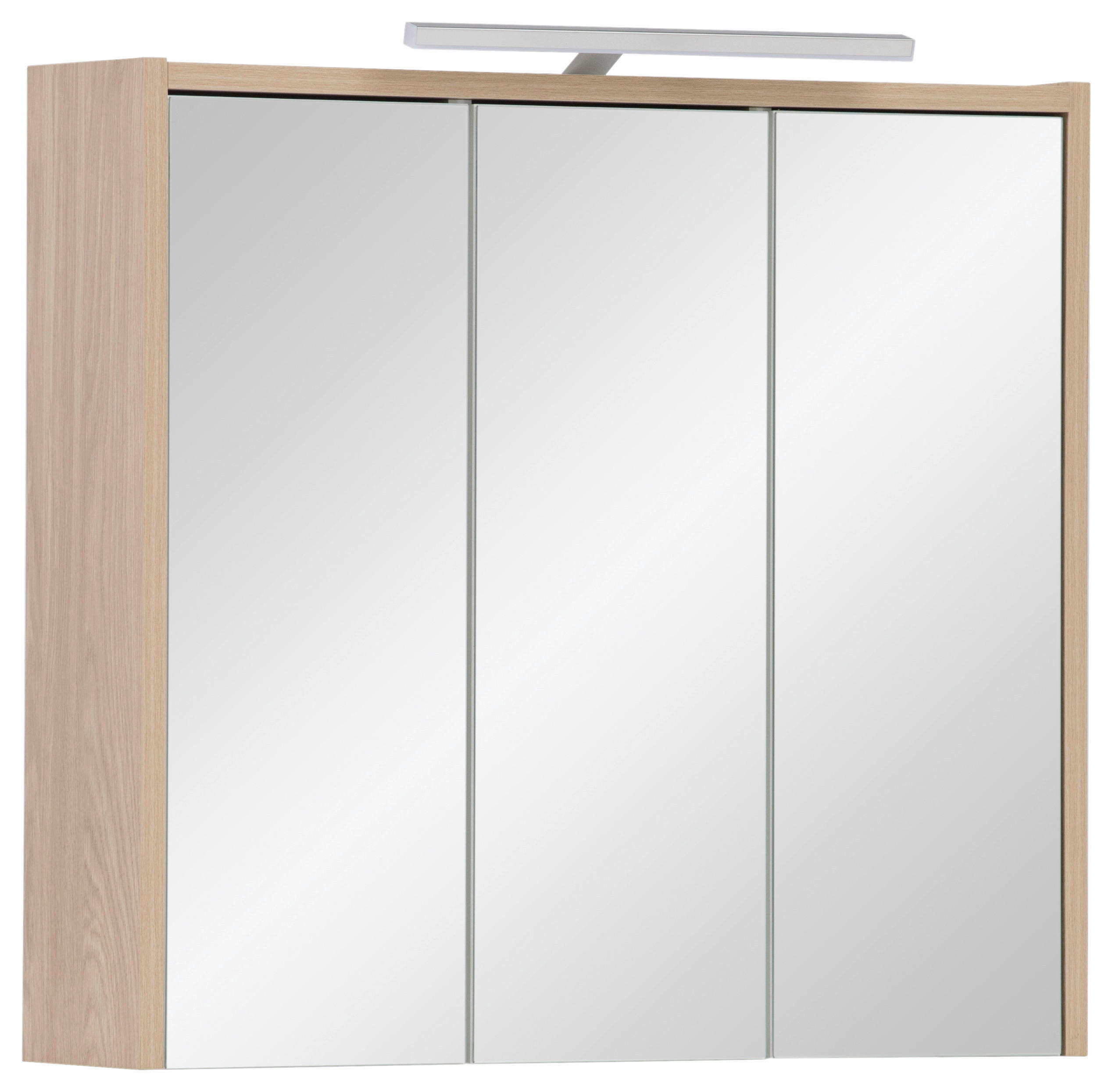 Spiegelschrank Flag Eiche Nachbildung B/H/T: ca. 65x64x16 cm