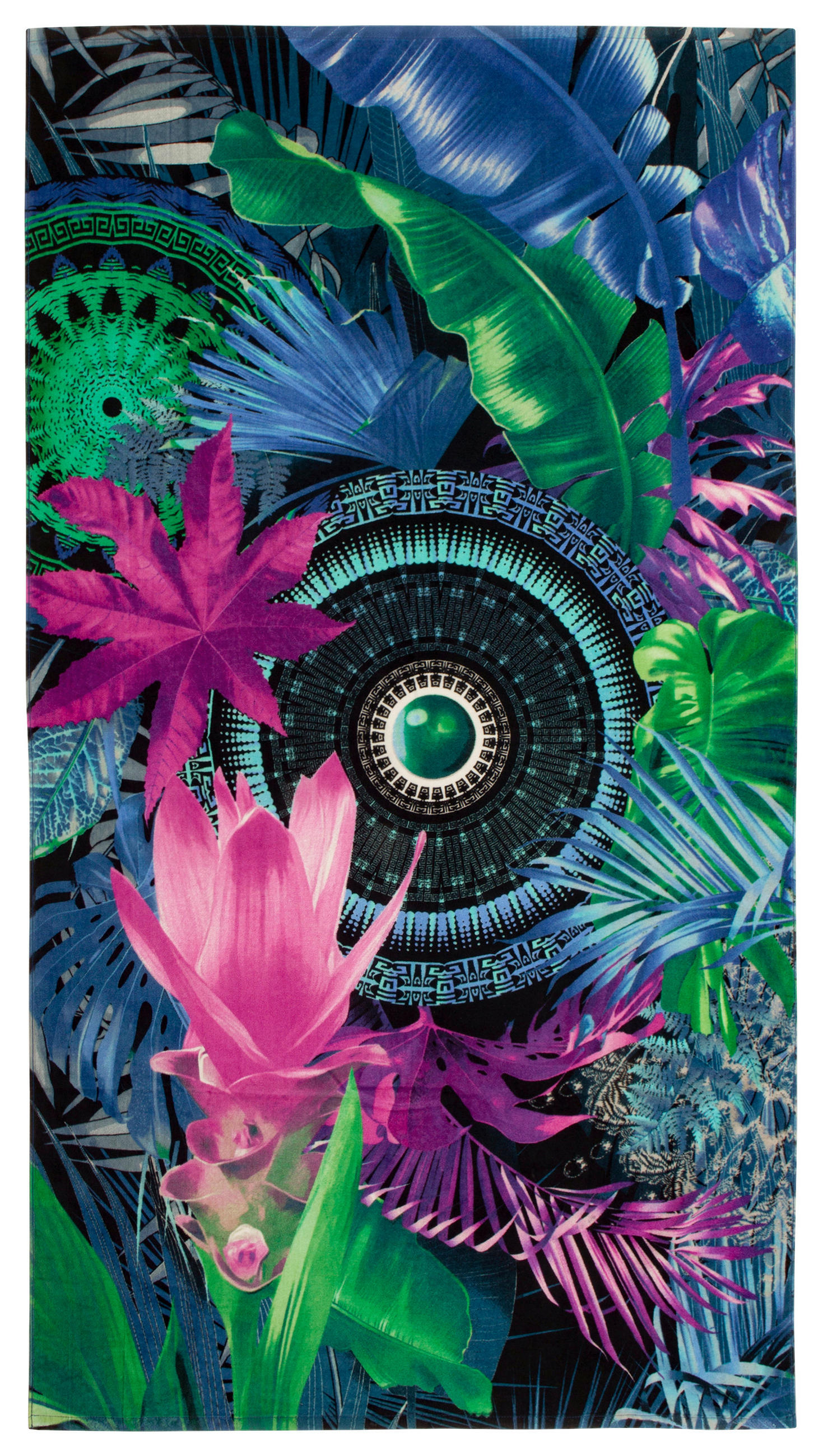 HIP Strandtuch Zehra Multi Baumwolle B/L: ca. 100x180 cm