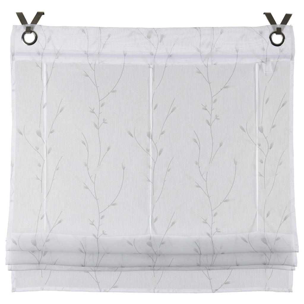 Thumbnail - POCOline Bändchenrollo Barbara grau B/L: ca. 60x170 cm