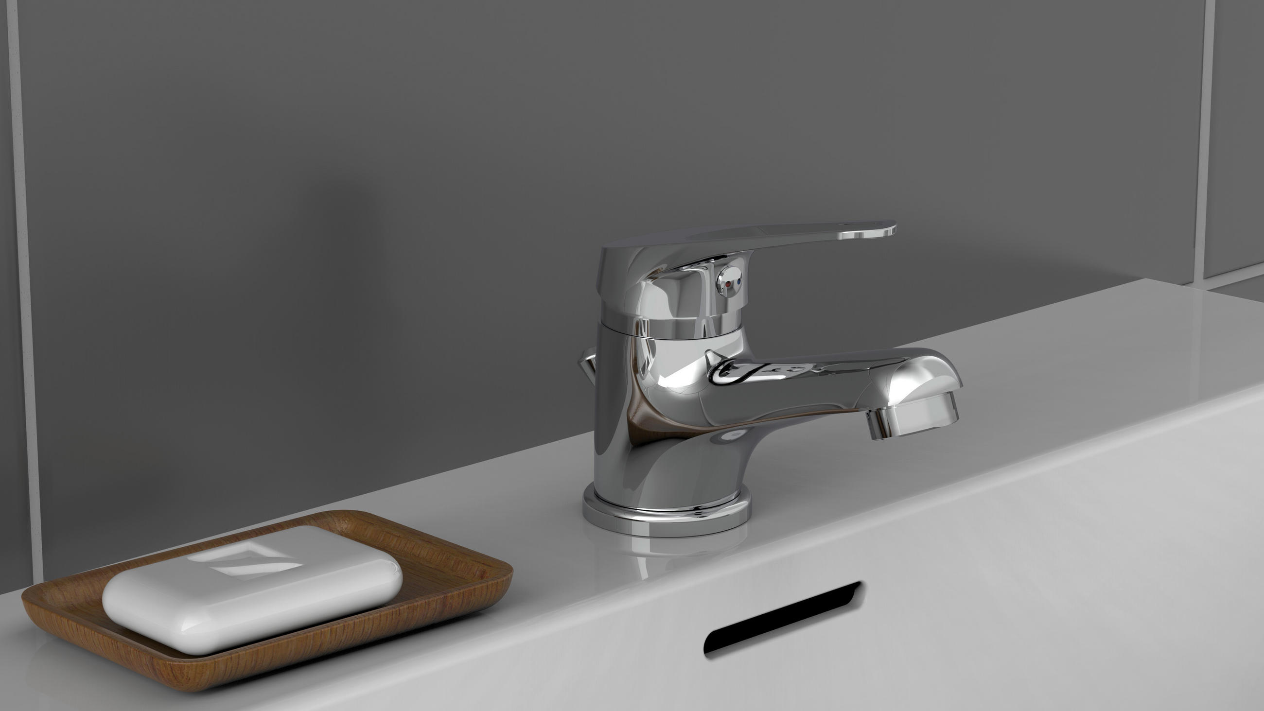 Thumbnail - Waschtisch-Armatur Speed Chrom