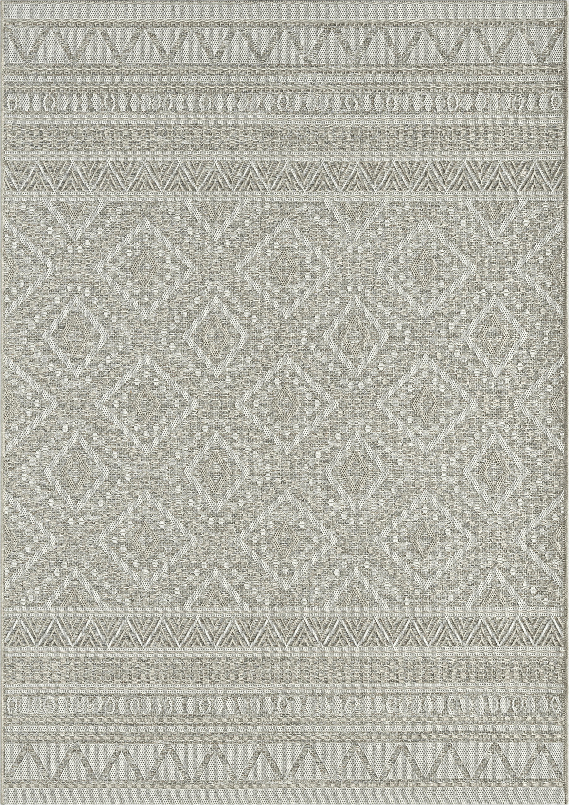 Thumbnail - Merinos Teppich Ottowa beige B/L: ca. 160x220 cm