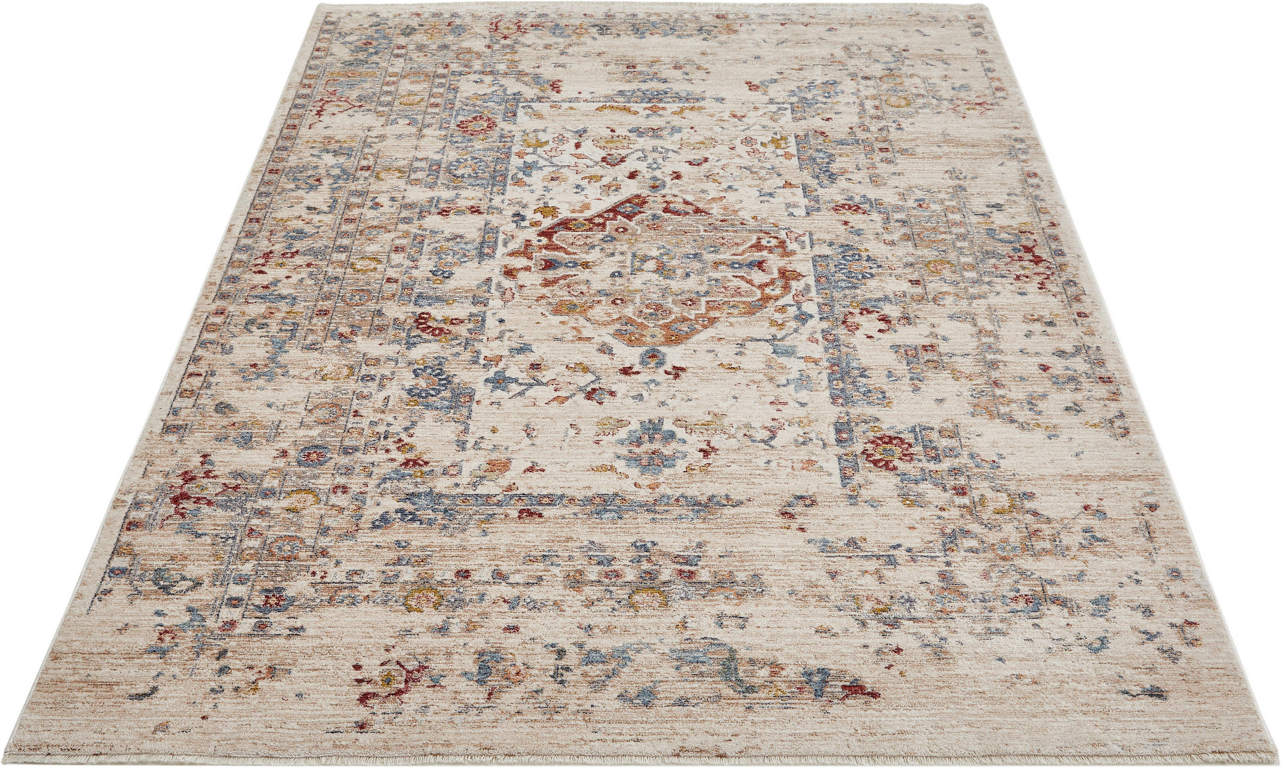Teppich Rocco blau B/L: ca. 160x240 cm