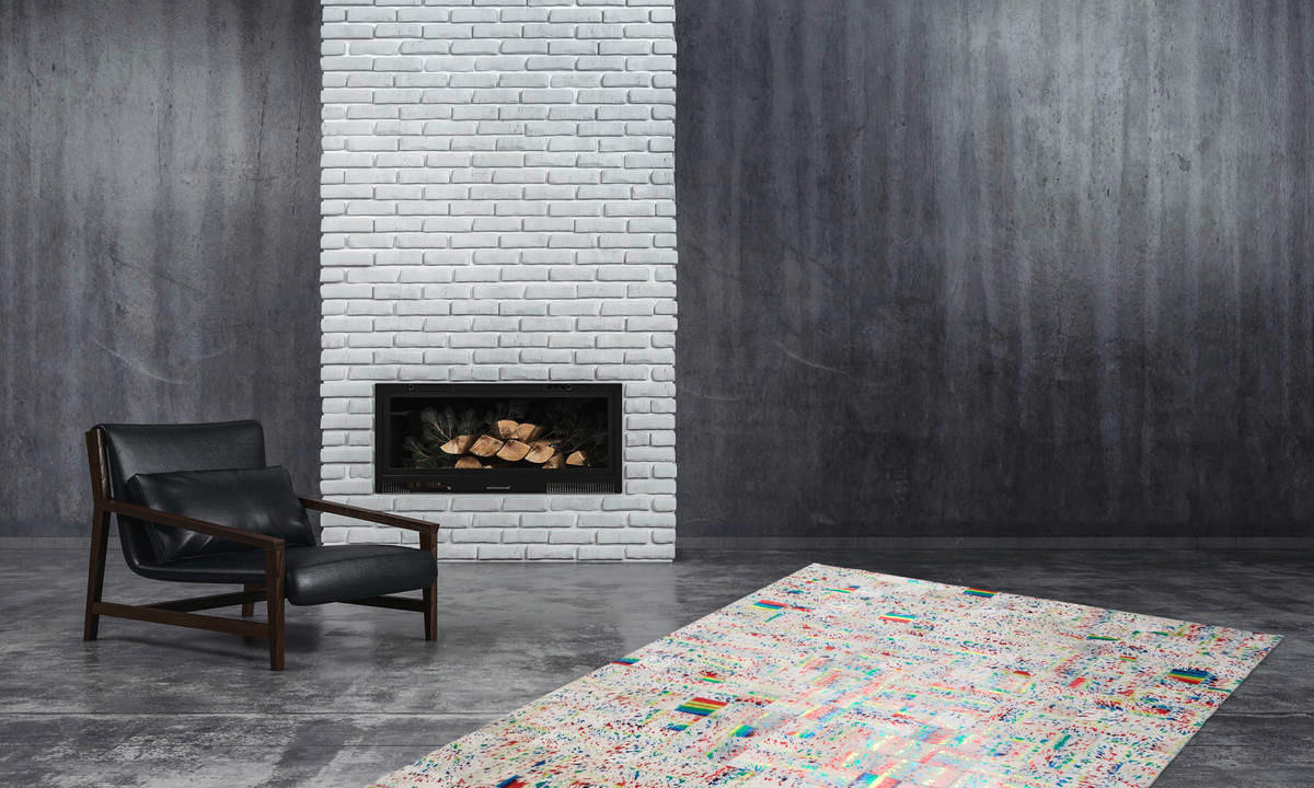 Thumbnail - 360Living Teppich Rocket elfenbein B/L: ca. 80x150 cm