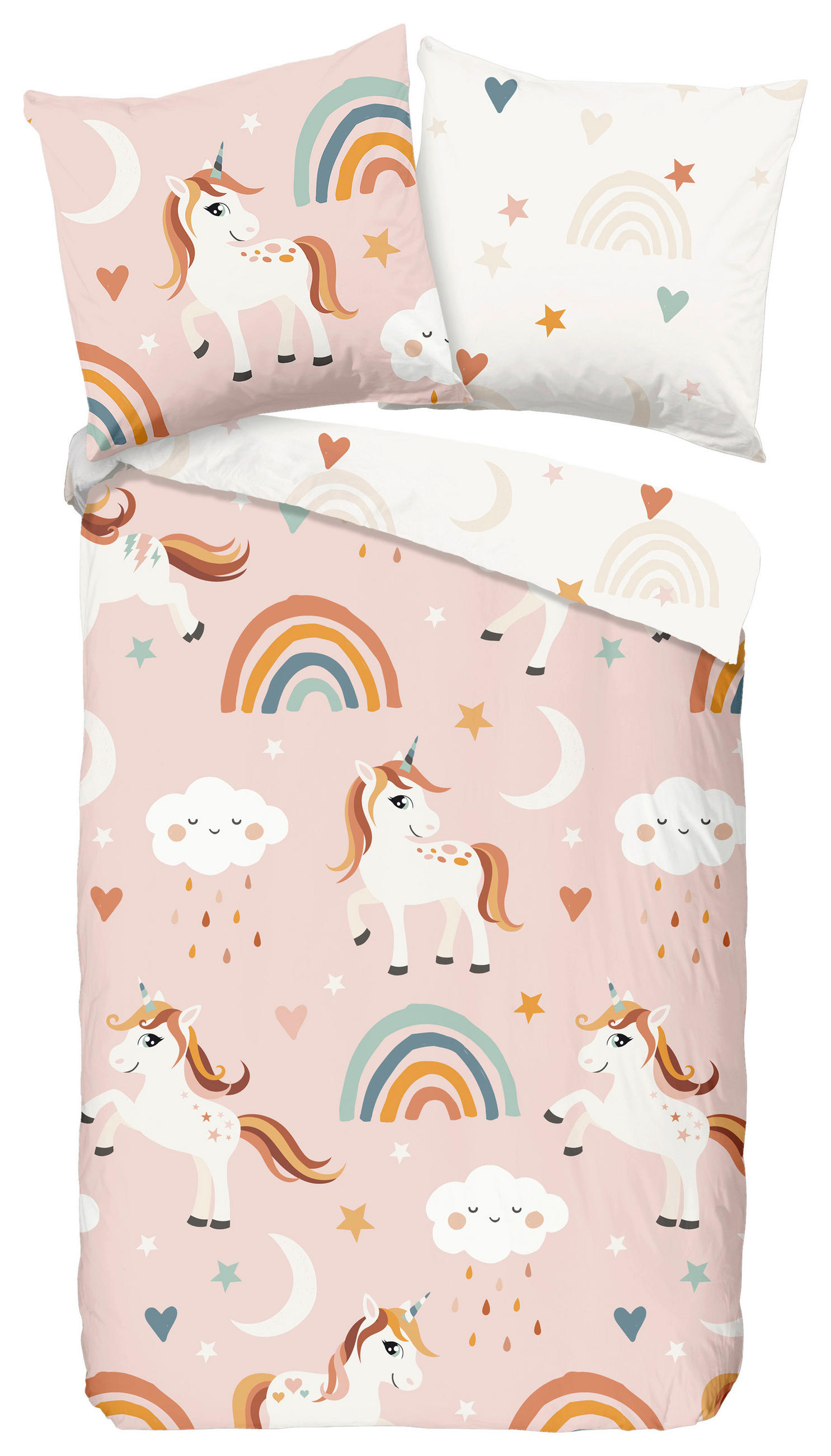 Microfaser Bettwäsche Aina Multi Polyester B/L: ca. 135x200 cm