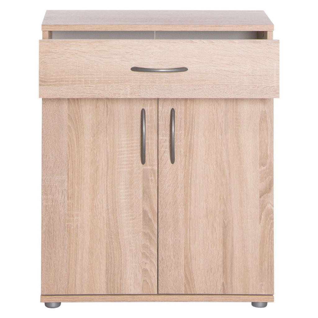 Thumbnail - Kommode Peggy 2 Eiche Sonoma Nachbildung B/H/T: ca. 57x69x29 cm