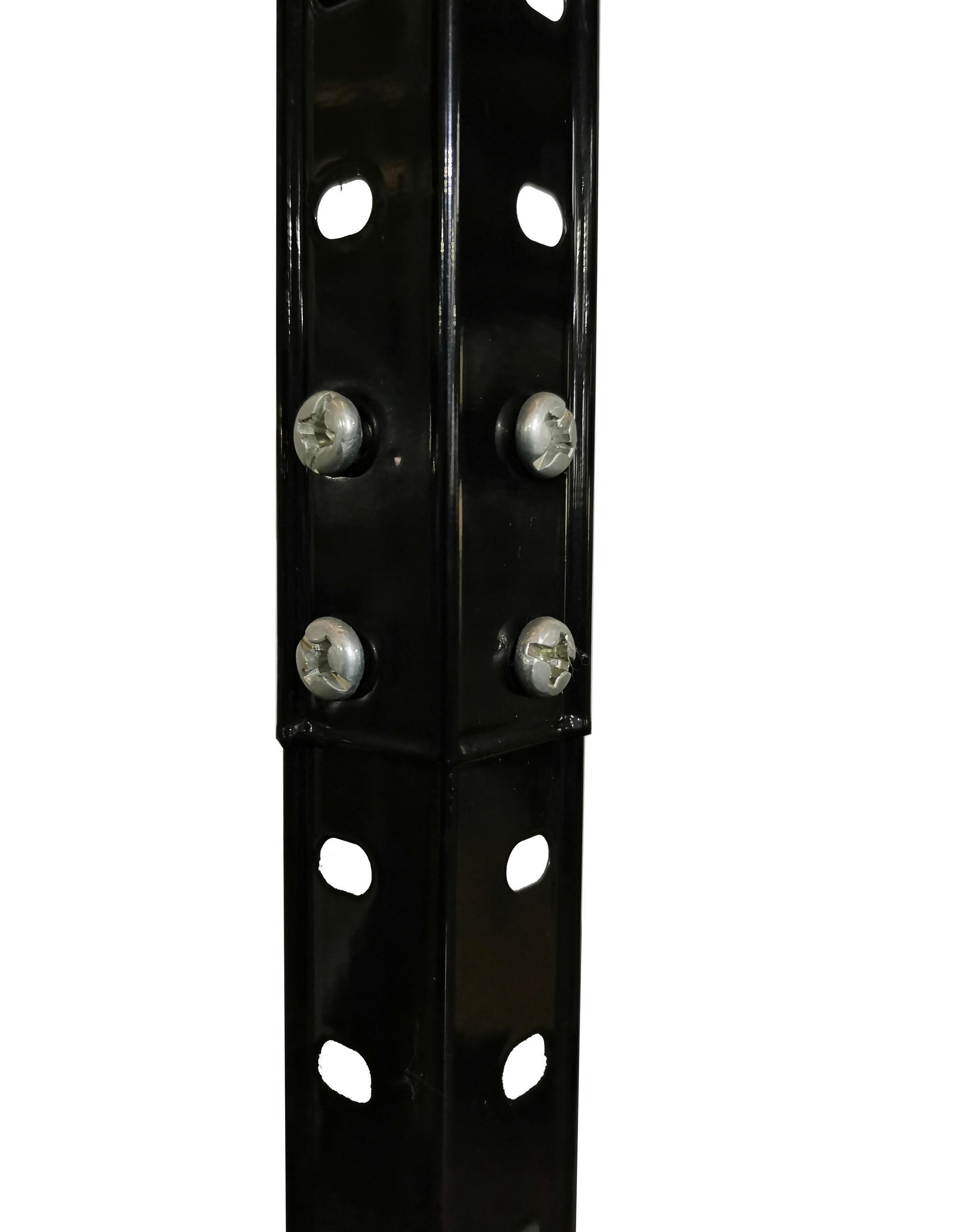 Thumbnail - Schwerlaststeckregal schwarz B/H/T: ca. 75x150x40 cm