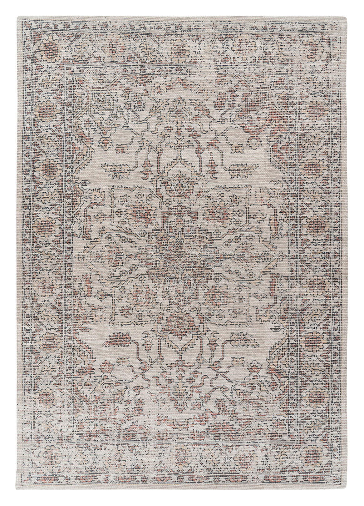 Kayoom Flachflorteppich Perry 325 beige B/L: ca. 120x170 cm