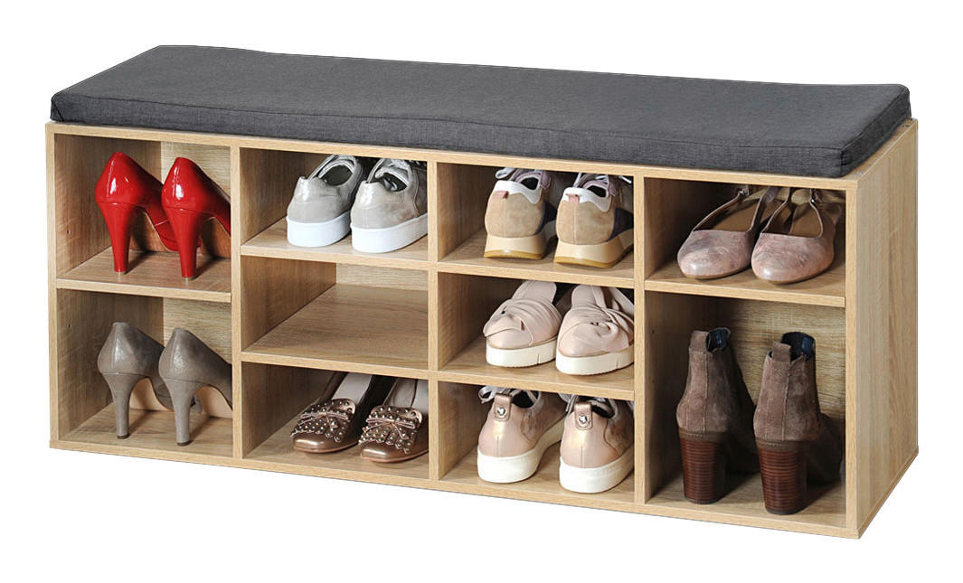 Kesper Schuhregal natur Spanplatte B/H/T: ca. 103,5x48x29,5 cm