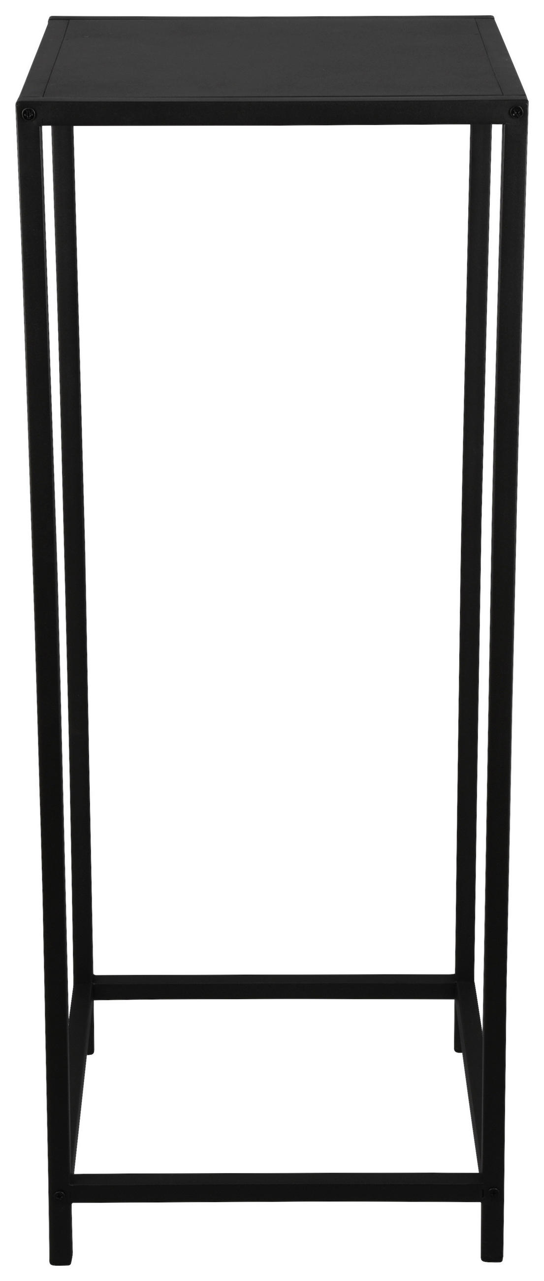 Thumbnail - Beistelltisch Vera schwarz lackiert Metall B/H/T: ca. 31x80x31 cm