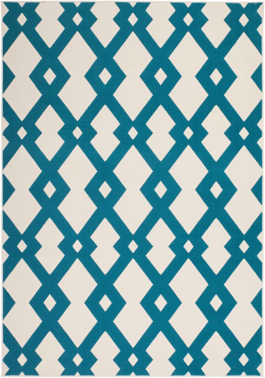 Kayoom Kurzflorteppich Now! 125 elfenbein B/L: ca. 160x230 cm