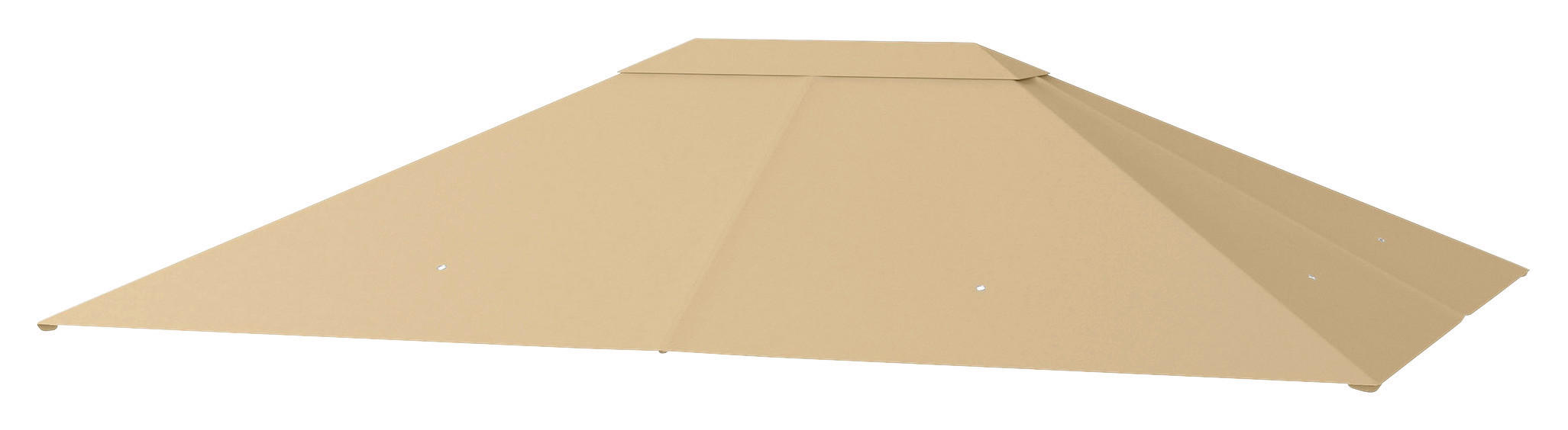 Outsunny Pavillondach khaki Polyester B/H/L: ca. 297x1x397 cm