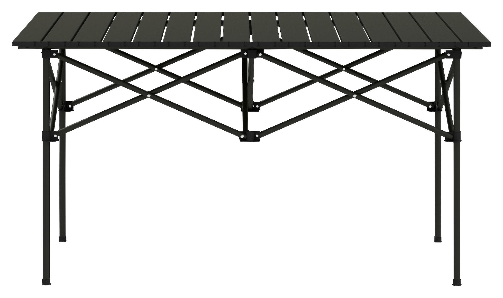 Outsunny Campingtisch schwarz Aluminium B/H/L: ca. 55x50x95 cm