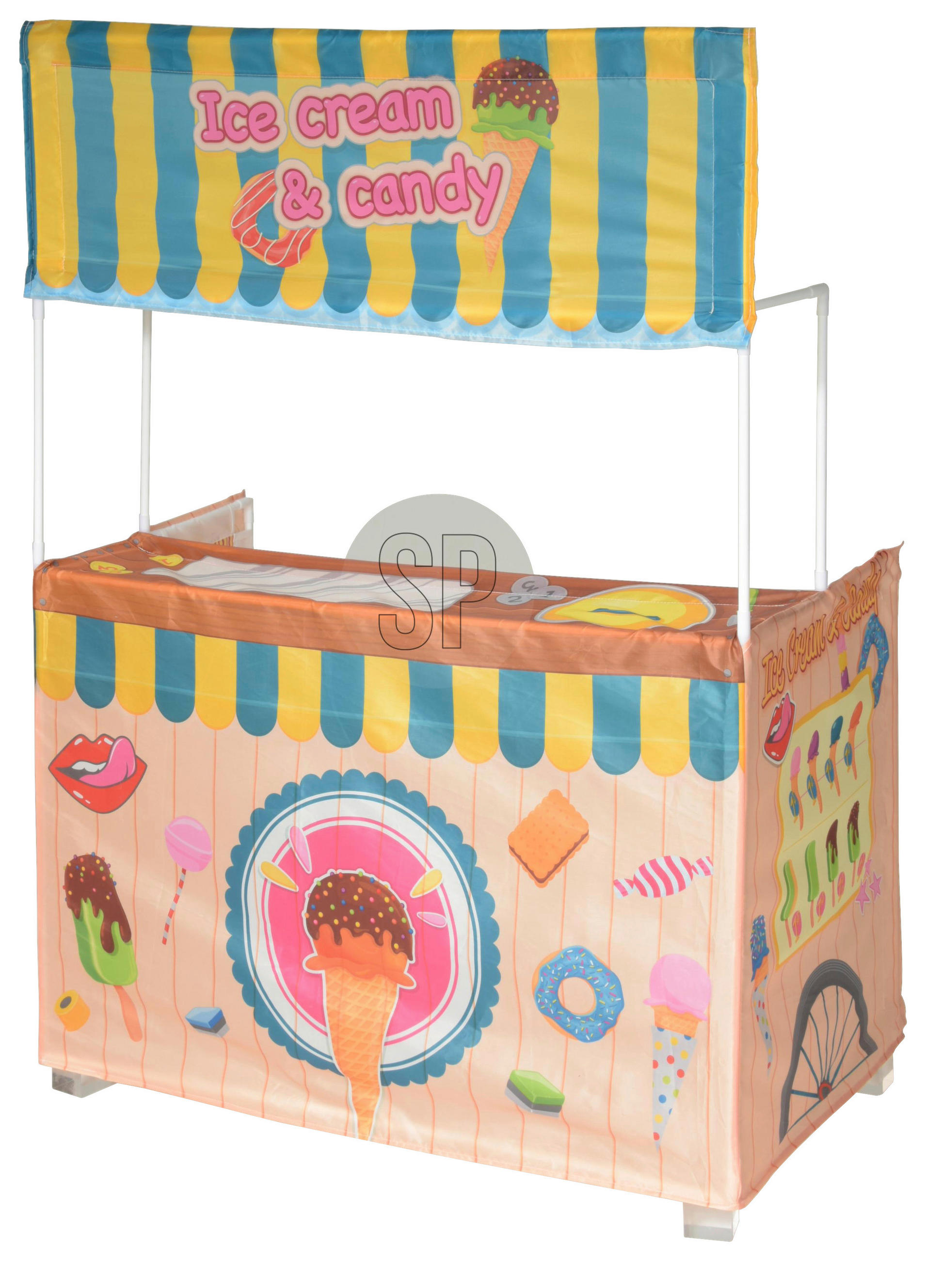 Spielzelt mehrfarbig Polyester B/H/L: ca. 38x7x20 cm