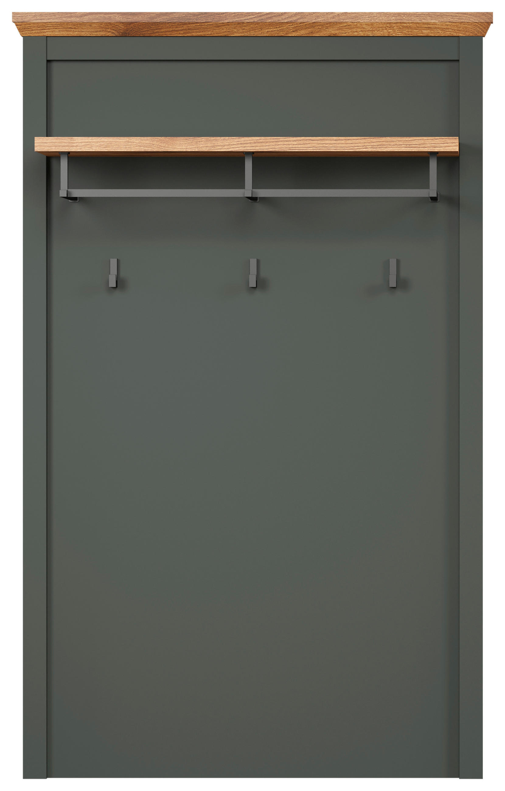 Garderobenpaneel Stanton tannengrün Eiche Evoke Coast Nachbildung B/H/T: ca. 77x123x28 cm