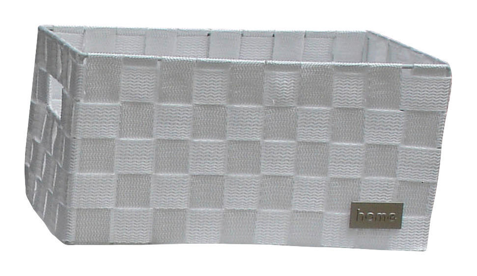 POCOline Aufbewahrungskorb weiß Nylon B/H/L: ca. 16x21x31 cm