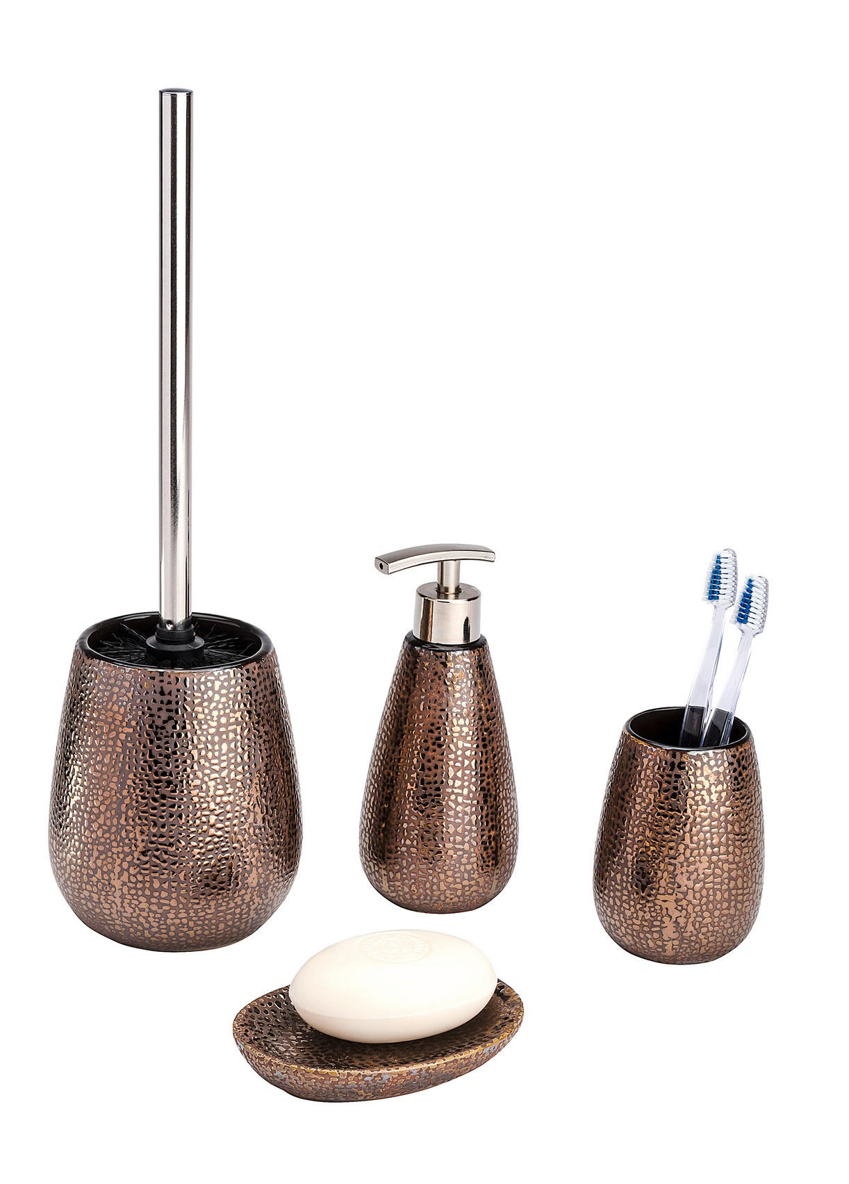 Thumbnail - WENKO Seifenablage Marrakesh braun Keramik B/H/L: ca. 13,6x2x10 cm