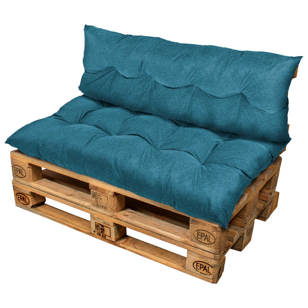 Thumbnail - Acus collection Auflage türkis Polyester B/H/L: ca. 45x16x120 cm