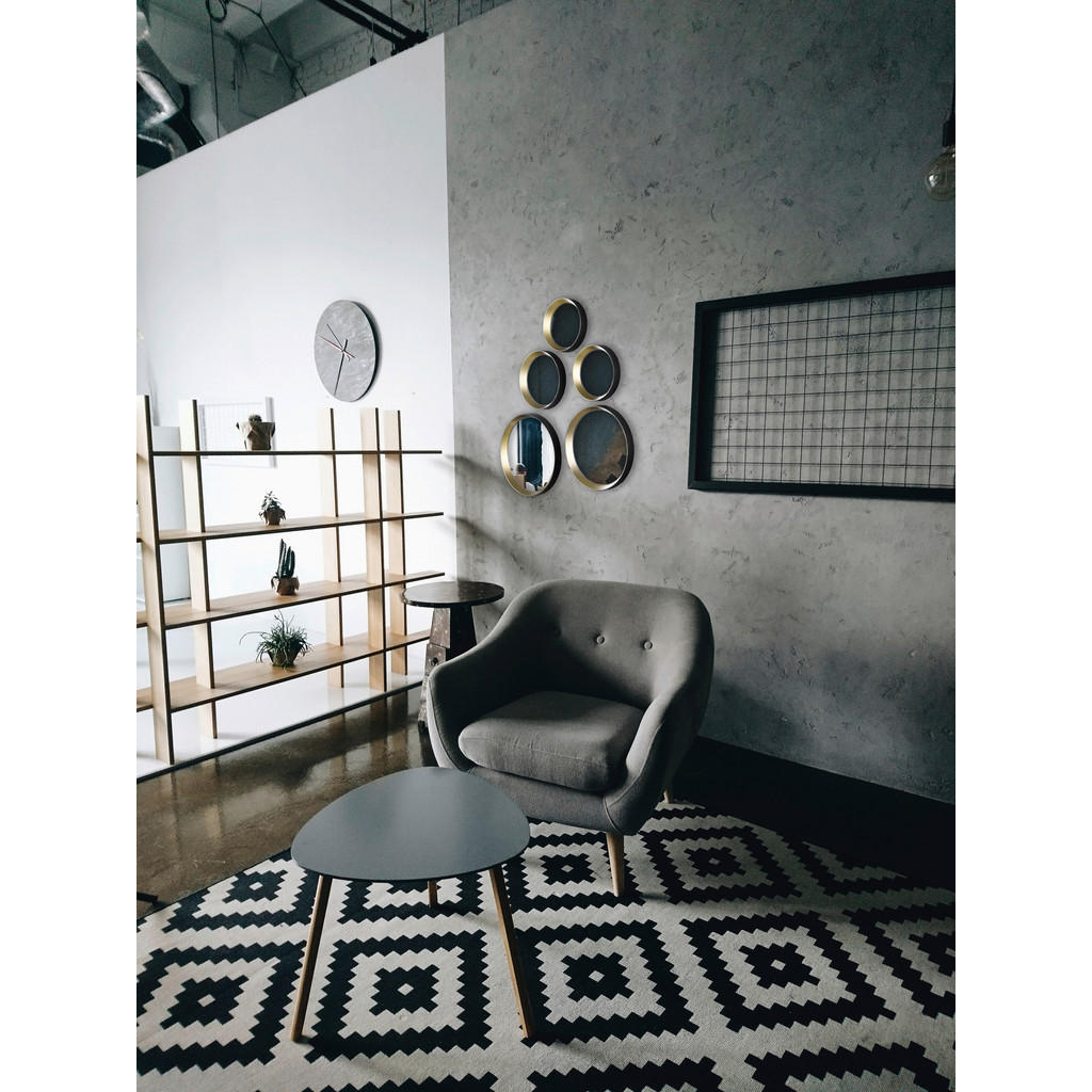 Thumbnail - Mirrors&More Wandspiegel-Set VIVIEN, 5-teilig schwarz gold Optik H/T/D: ca. 15x2x25 cm