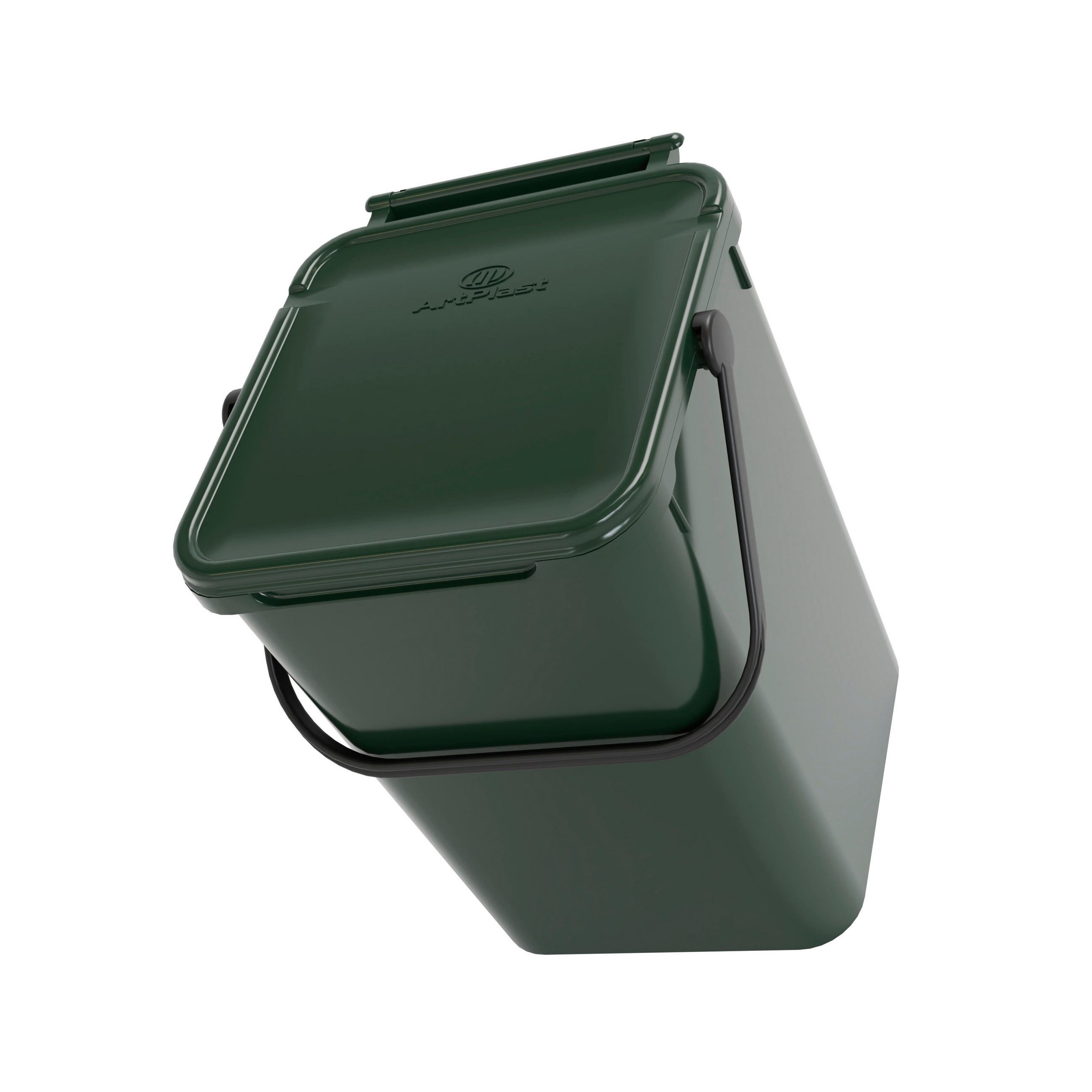 Thumbnail - Eco-Logico Abfalleimer grün B/H/L: ca. 24x30x23,7 cm