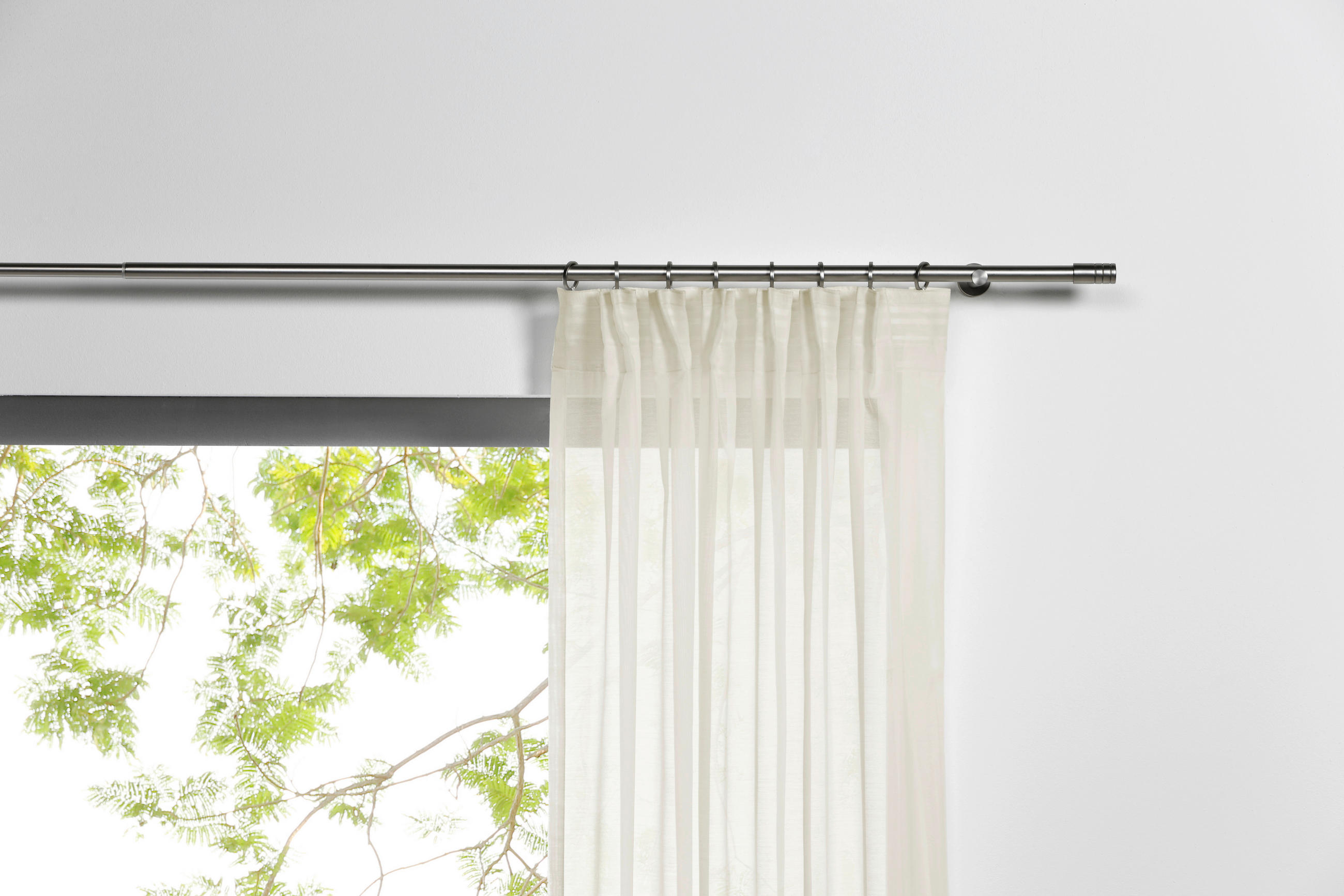 Thumbnail - Kombivorhang PURE ecru B/L: ca. 135x300 cm