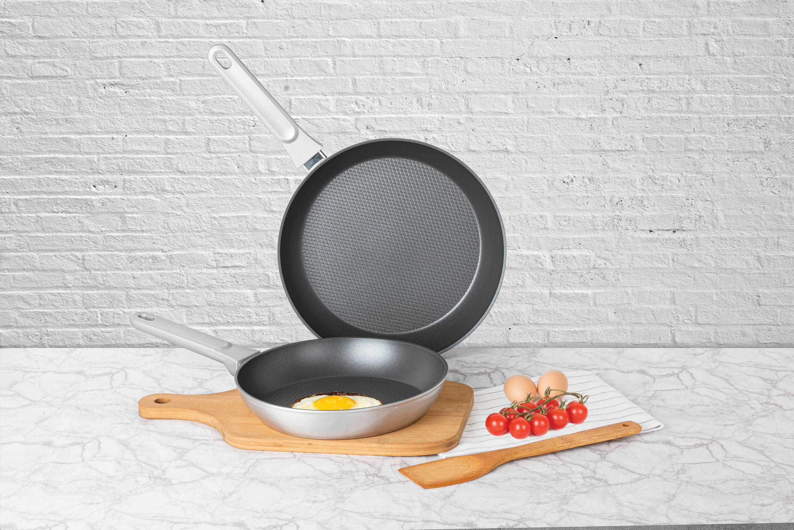 Thumbnail - POCOline Pfannenset silber Aluminium 2 tlg.