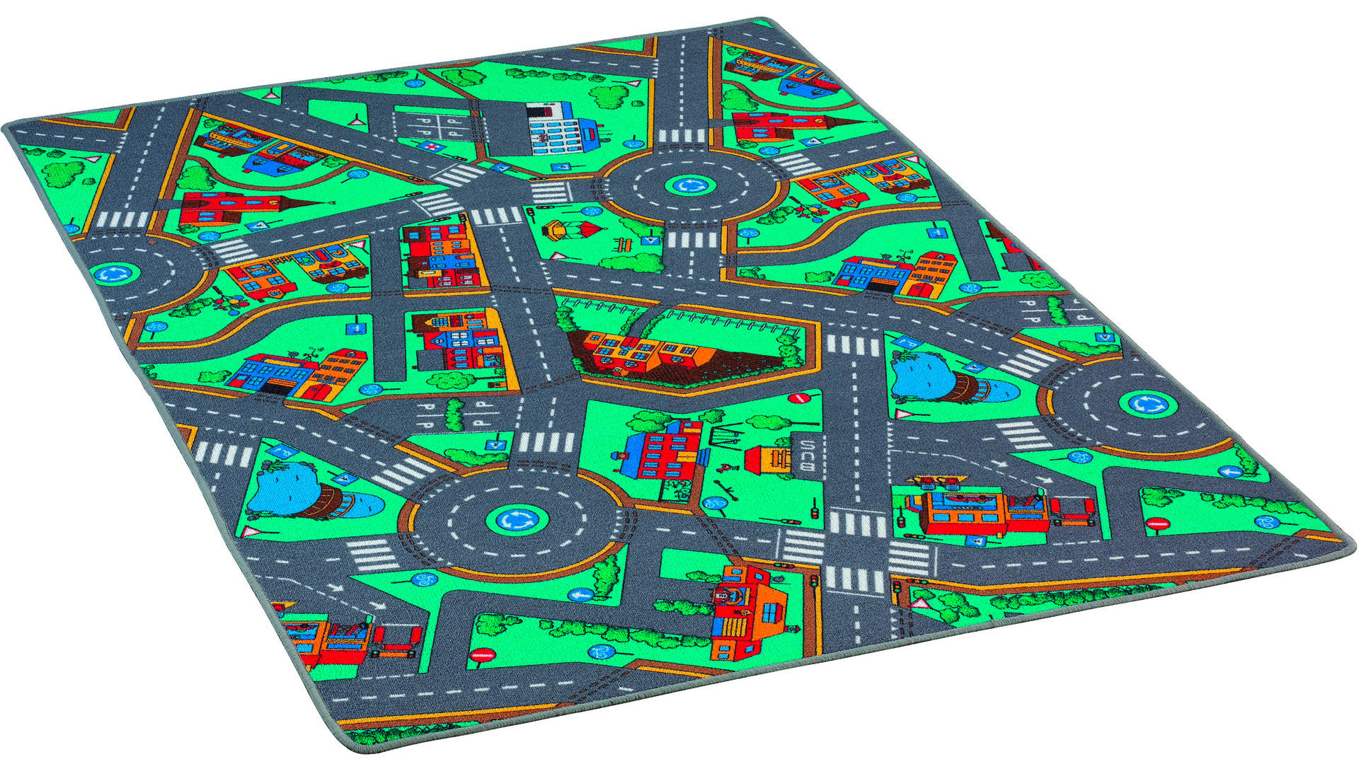 Kinderteppich Straße Multi B/L: ca. 133x190 cm