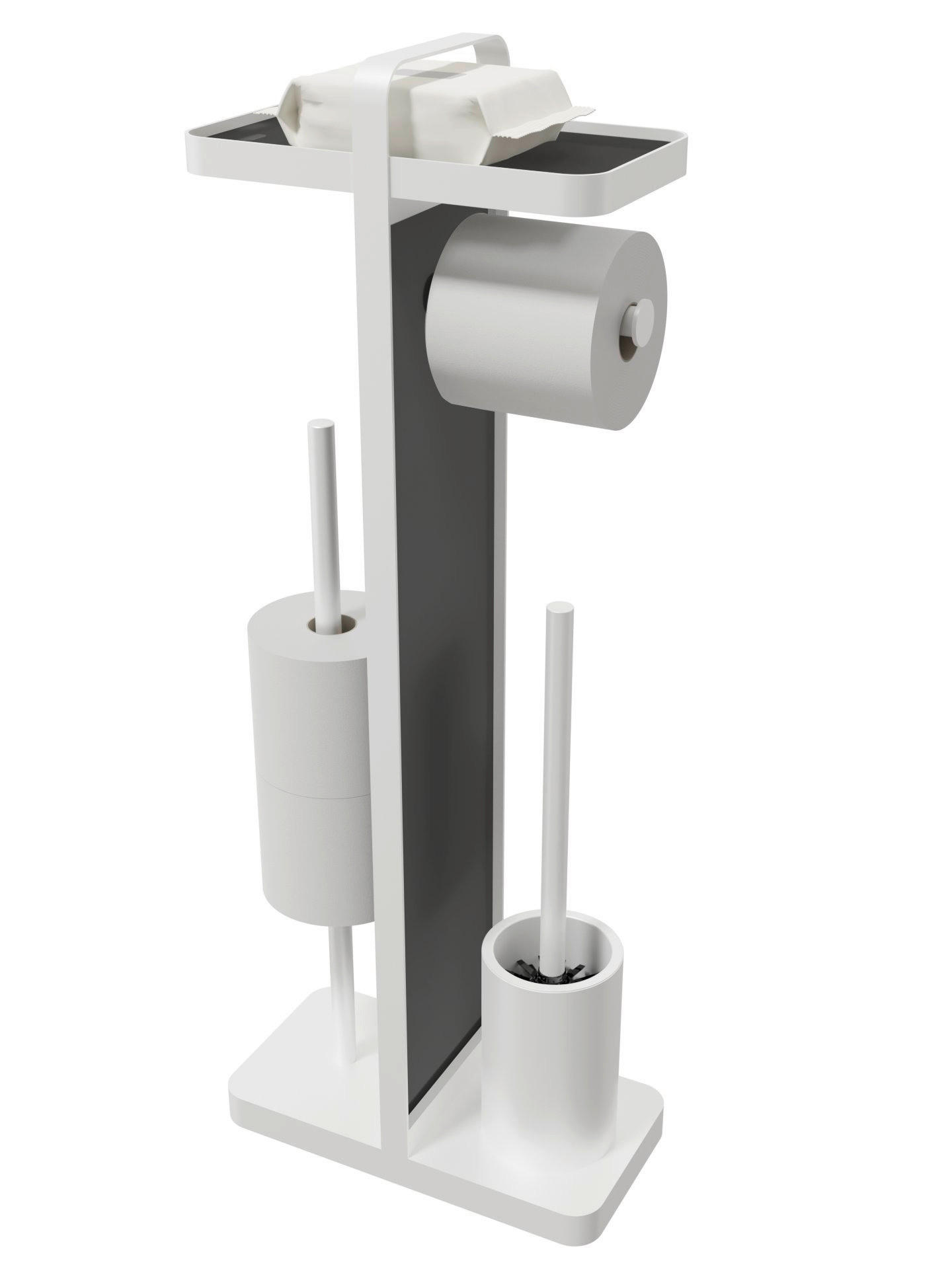 Thumbnail - POCOline Stand-WC-Garnitur weiß Glas