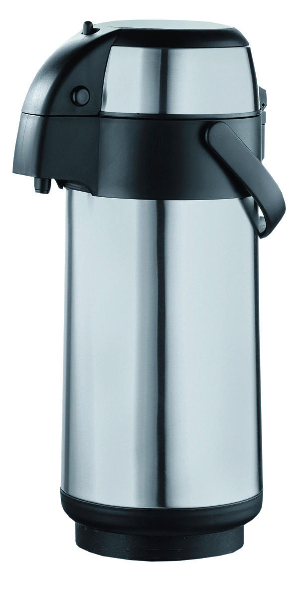 Axentia Airpot silber Edelstahl B/H/L: ca. 18x18x37 cm