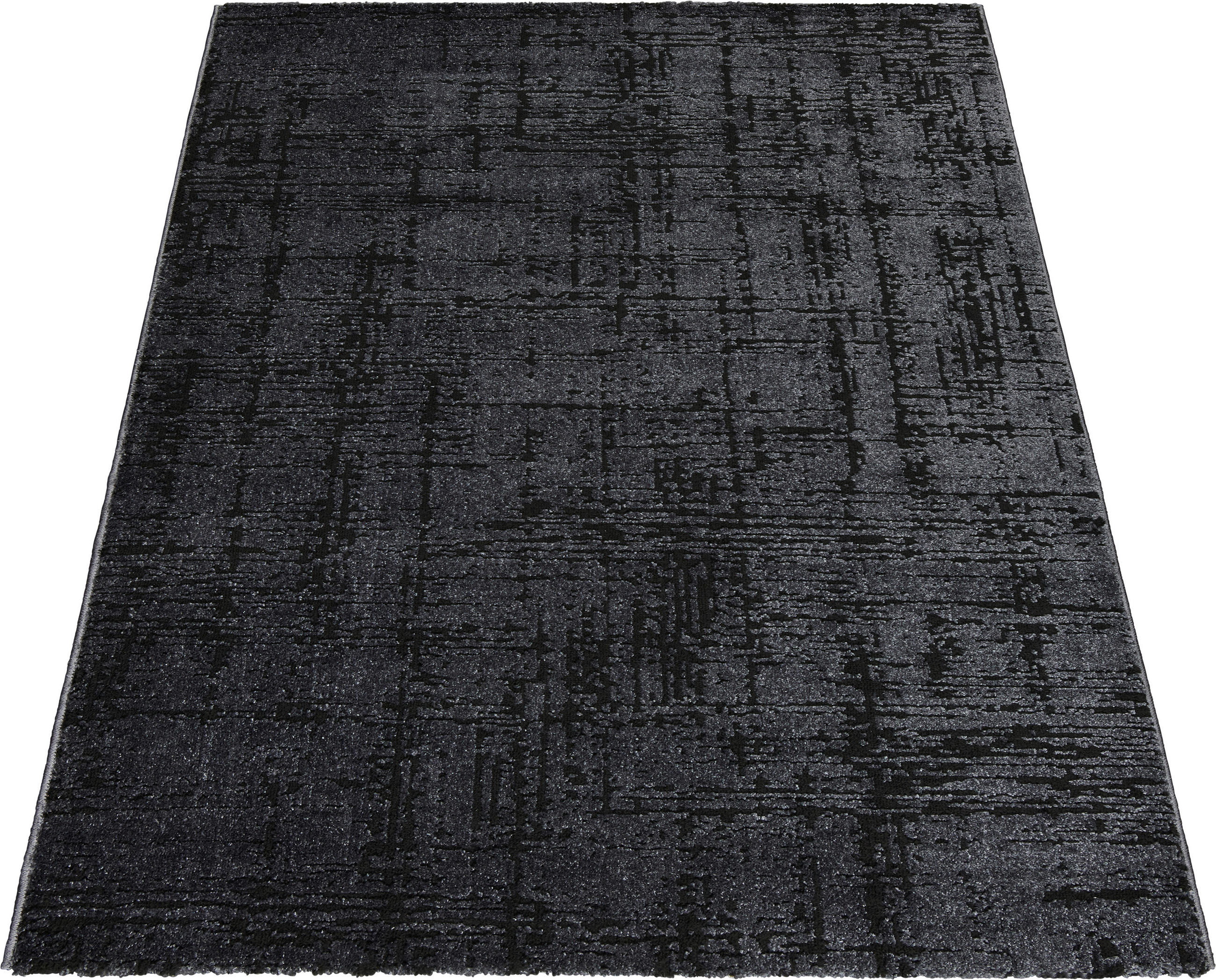 Thumbnail - Teppich Castello anthrazit B/L: ca. 80x150 cm