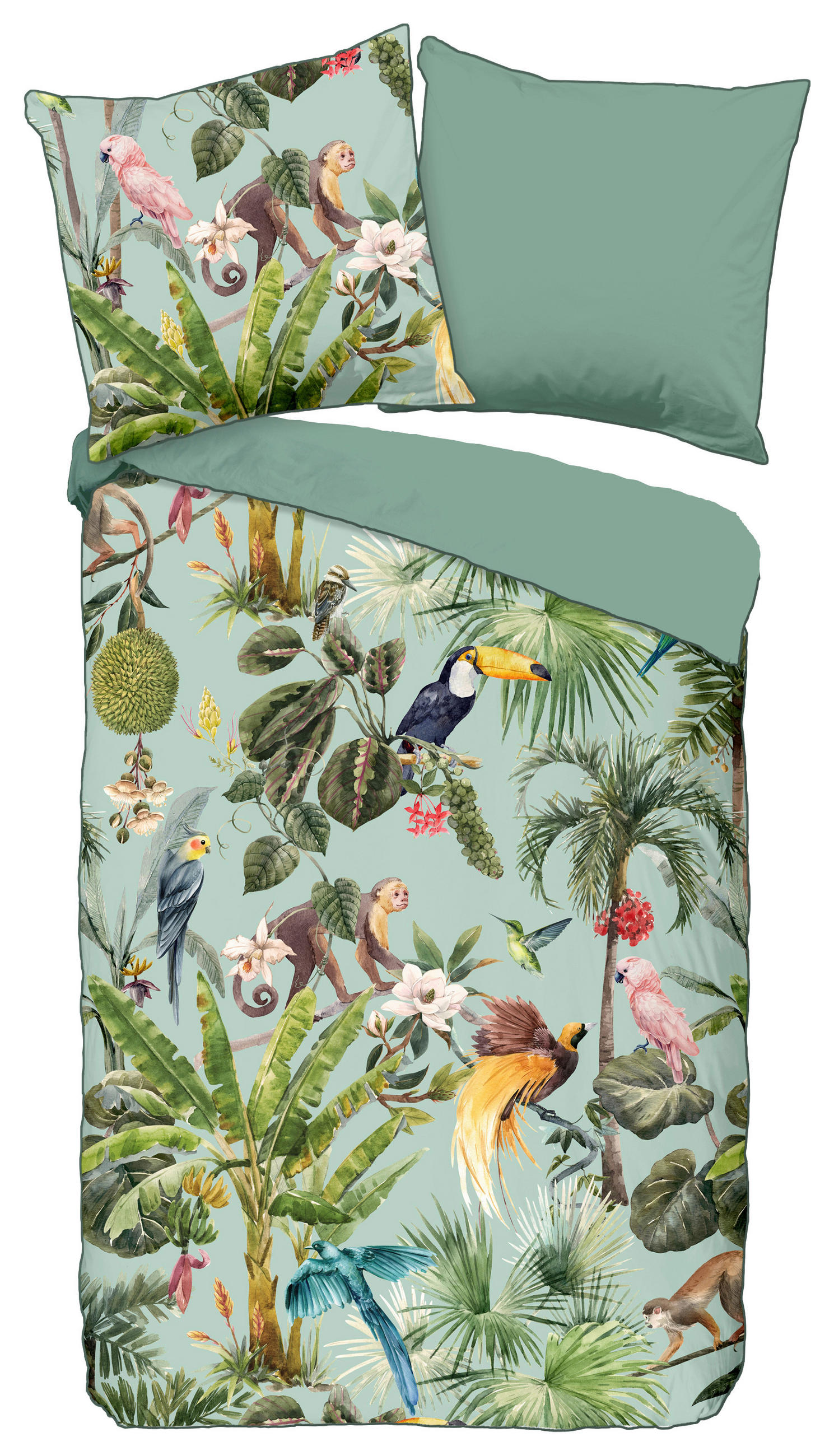 Baumwoll Bettwäsche Igandi Satin
